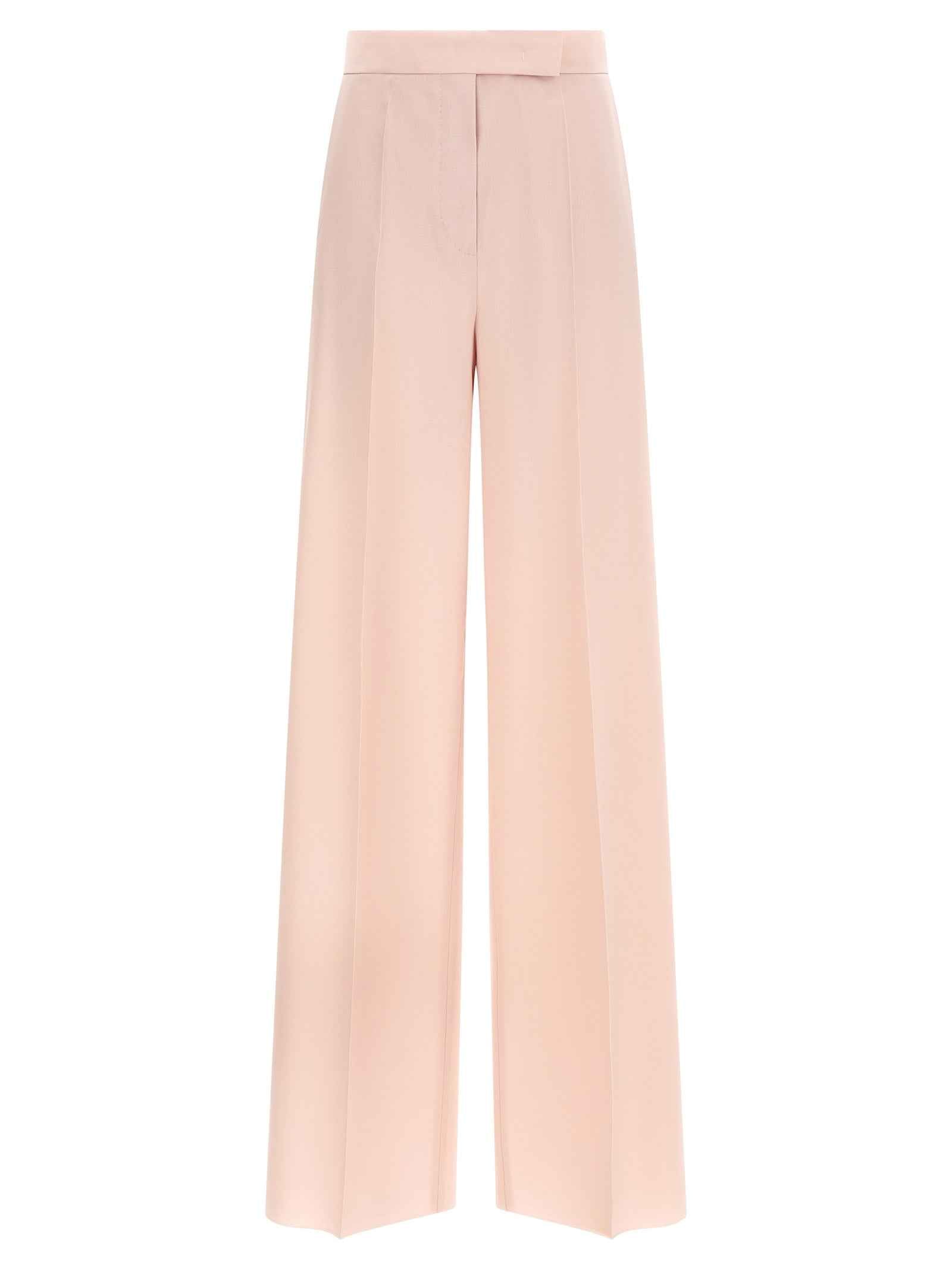 Max Mara Multicolor Virgin Wool Casual Pants