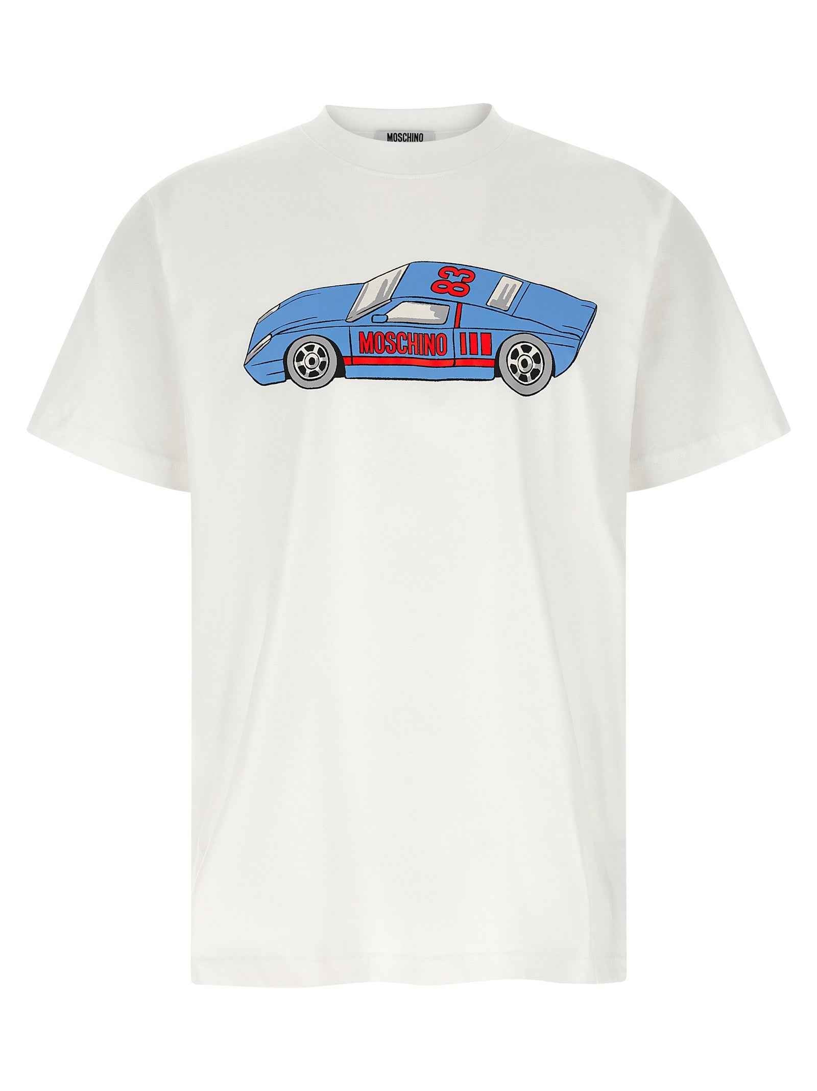 Moschino White Cotton T-Shirt