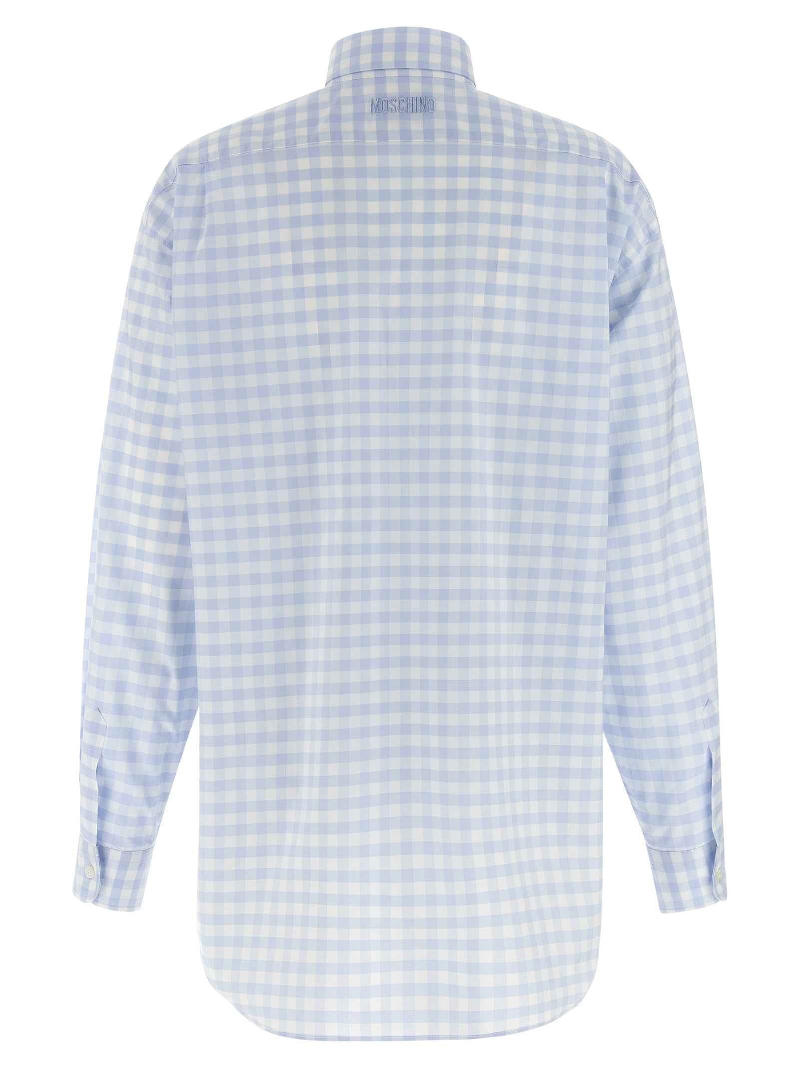 Moschino Blue Cotton Blouse