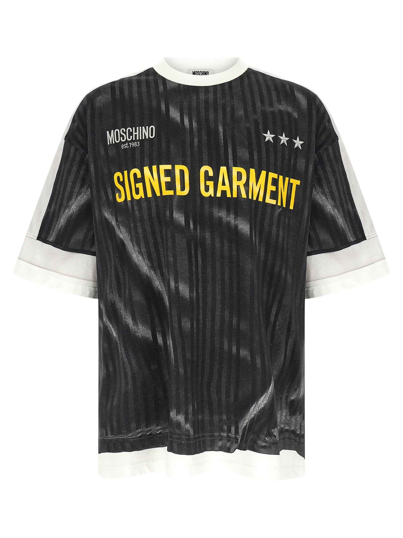 Moschino Black Cotton Sportswear