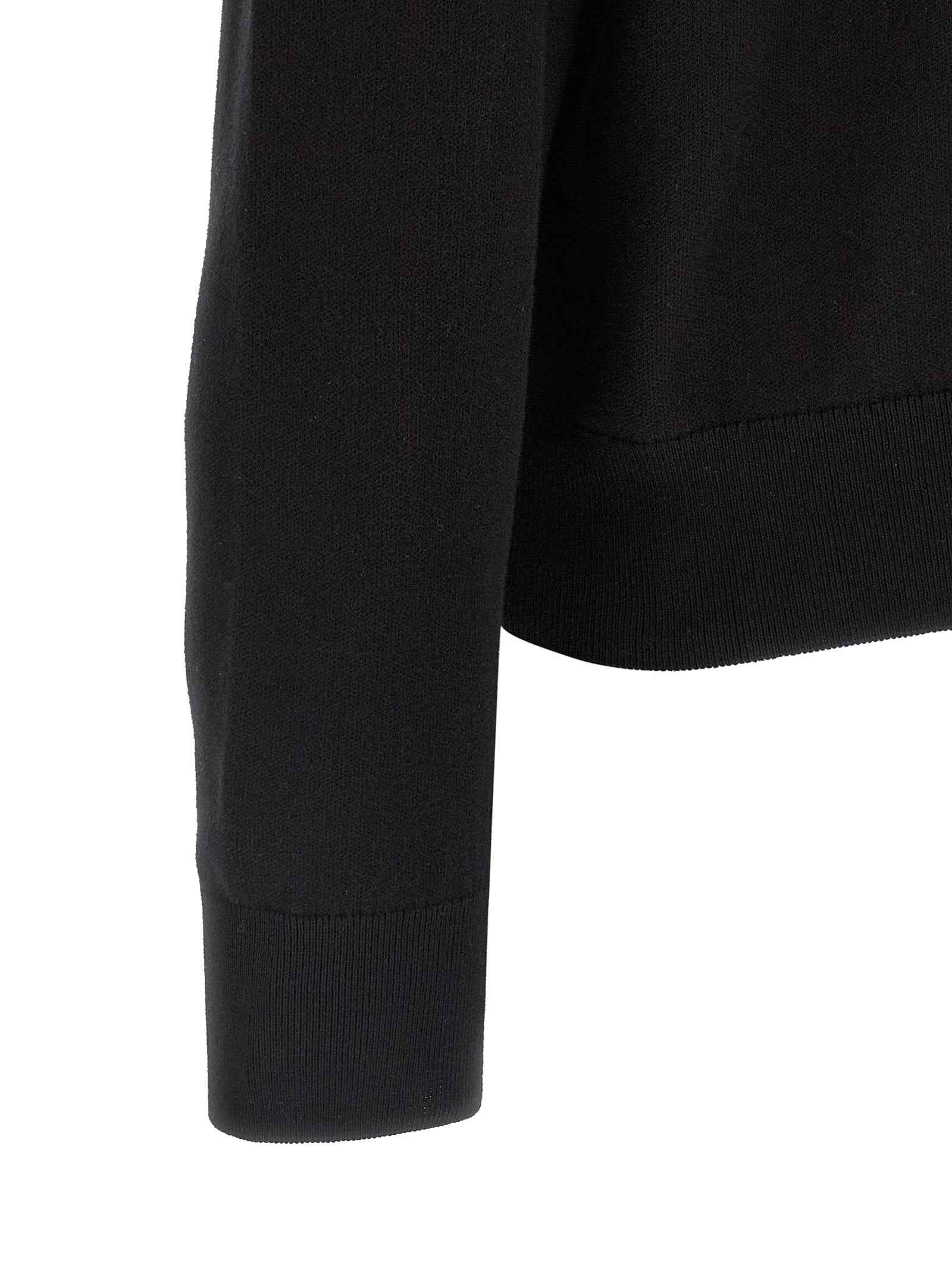 Hugo Boss Black Cotton Cardigan