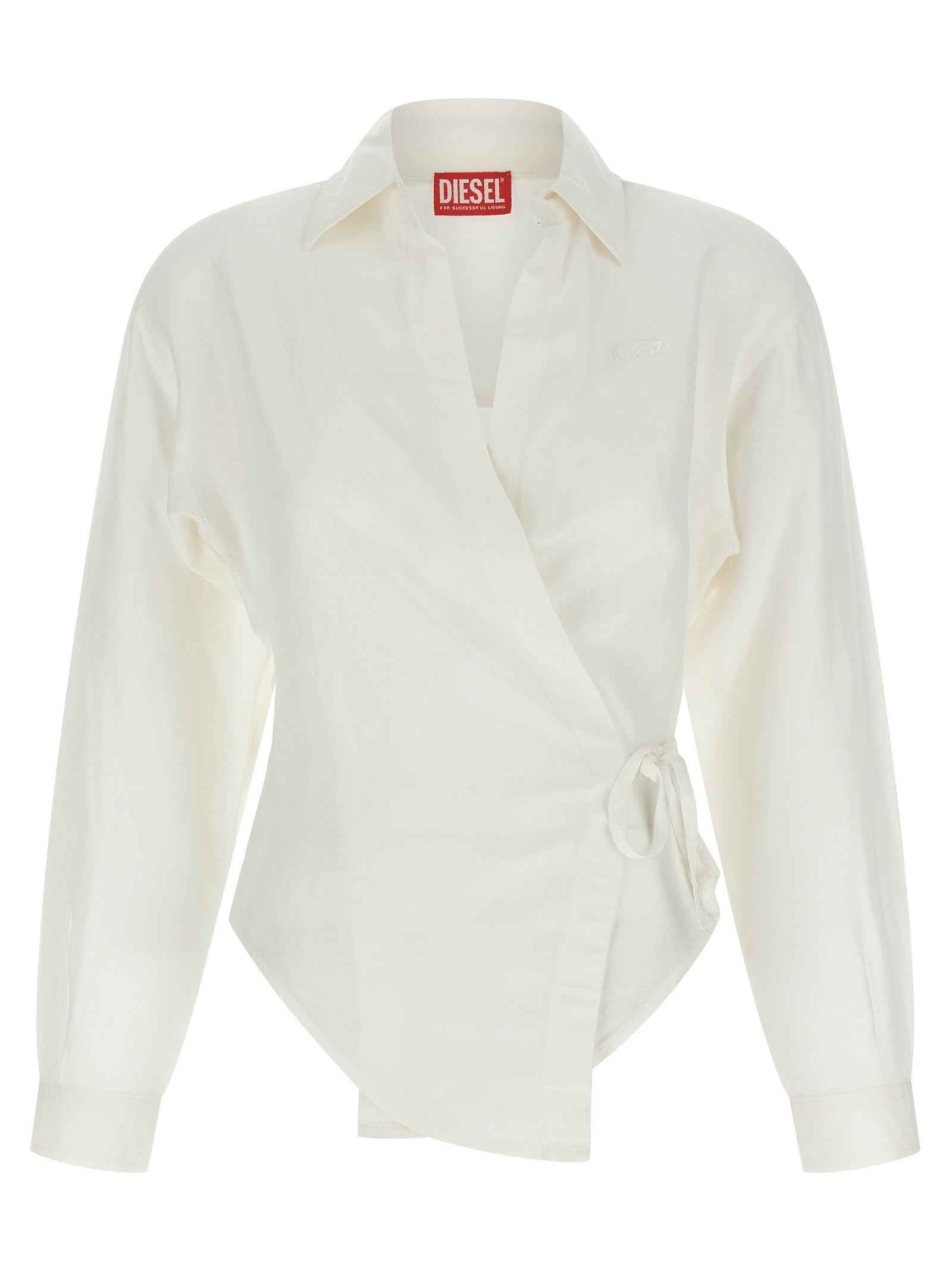 Diesel White Modal Blouse