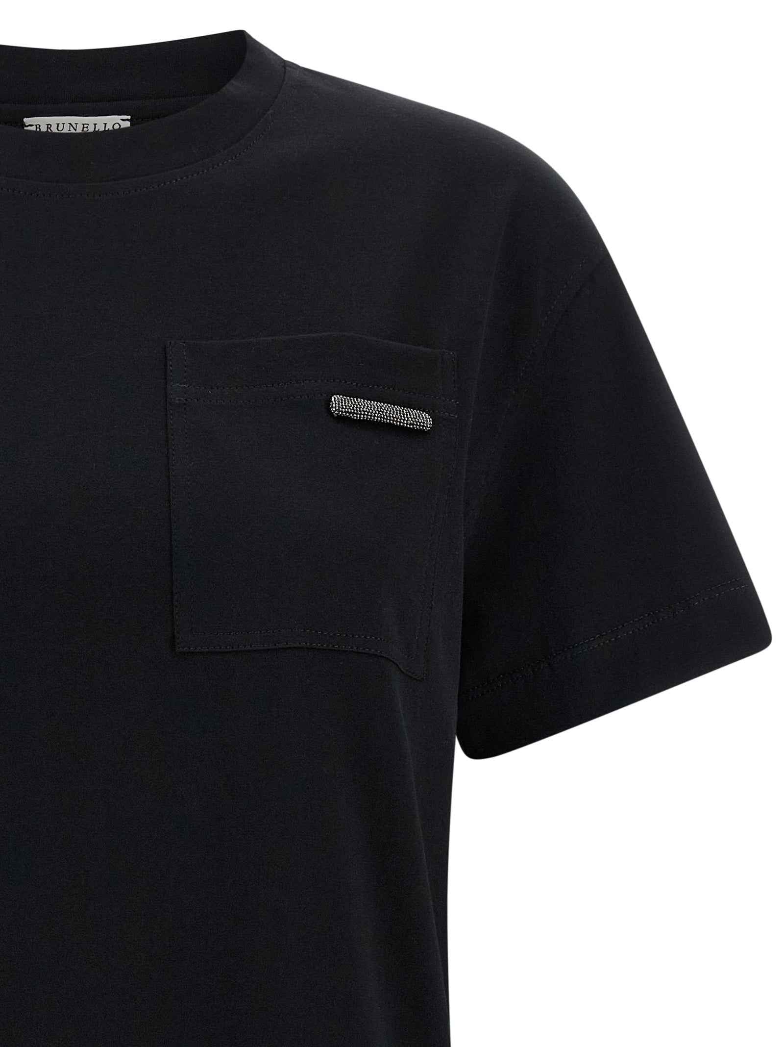 Brunello Cucinelli Black Cotton Cardigan