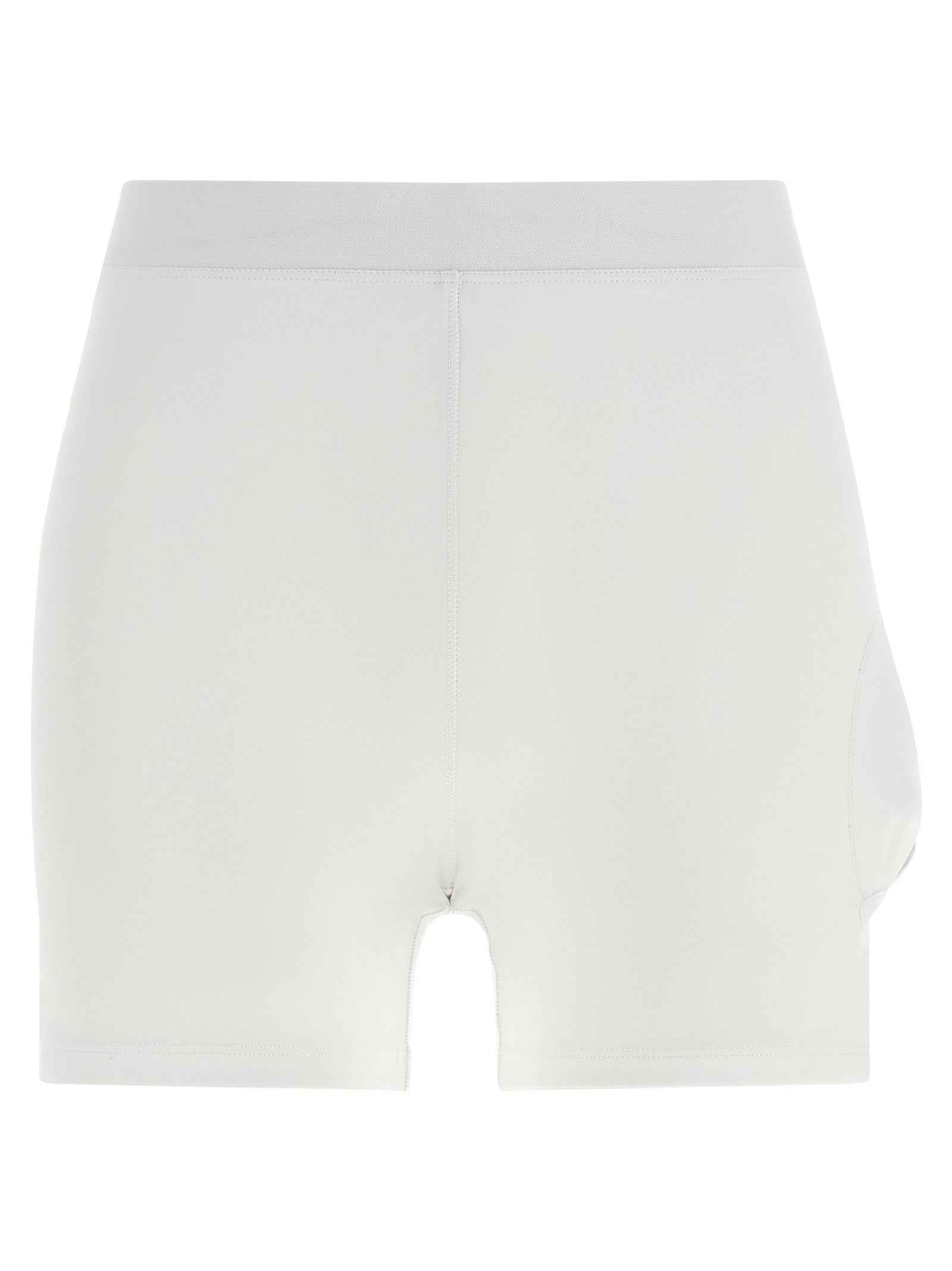 Brunello Cucinelli White Cotton Short Dress