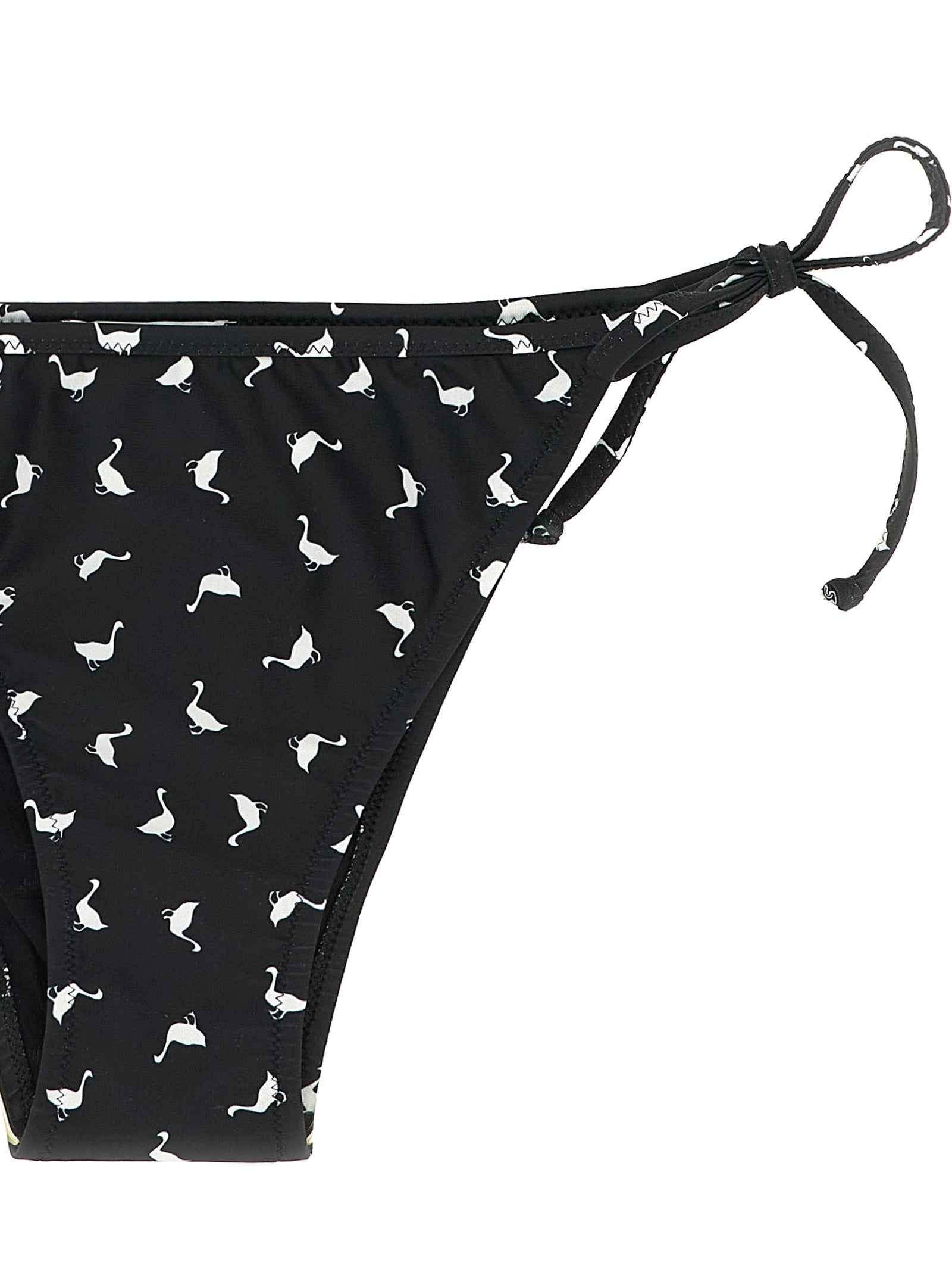 Moschino Bicolor Polyester Bikini