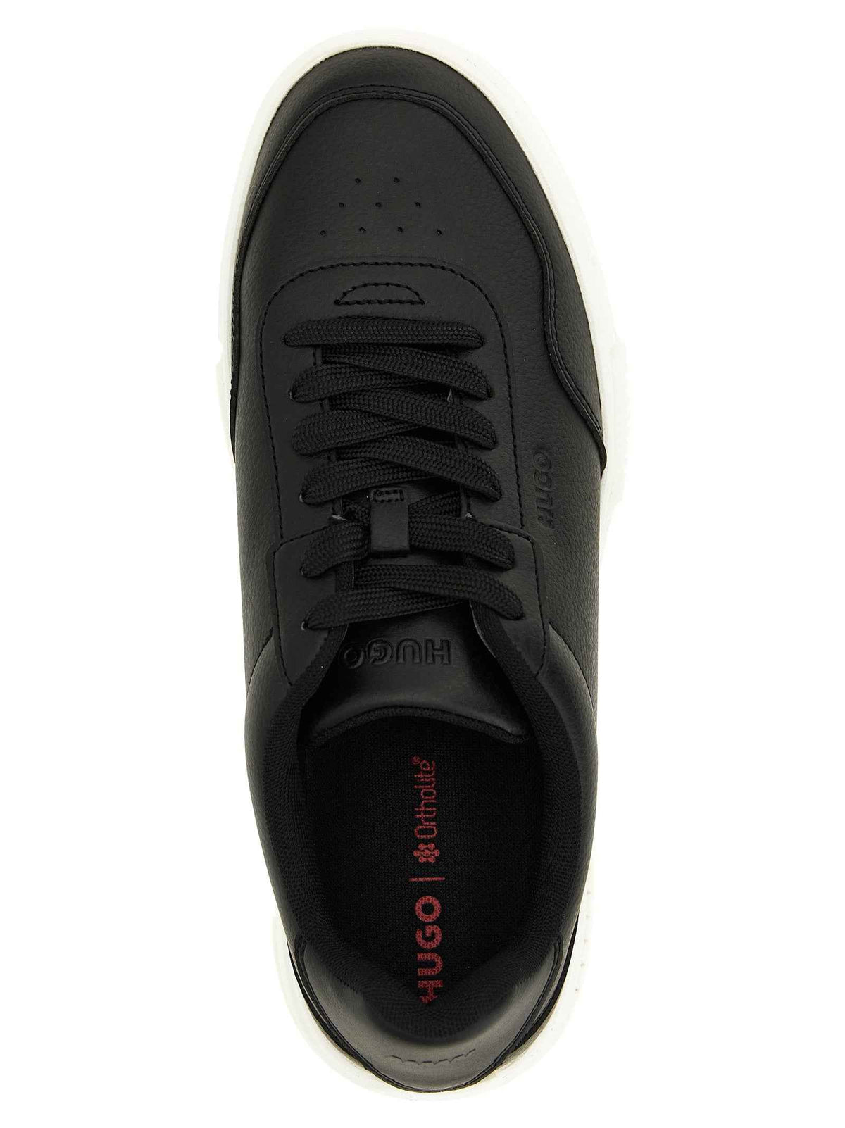 Hugo Boss Black Polyester Low Top Sneakers