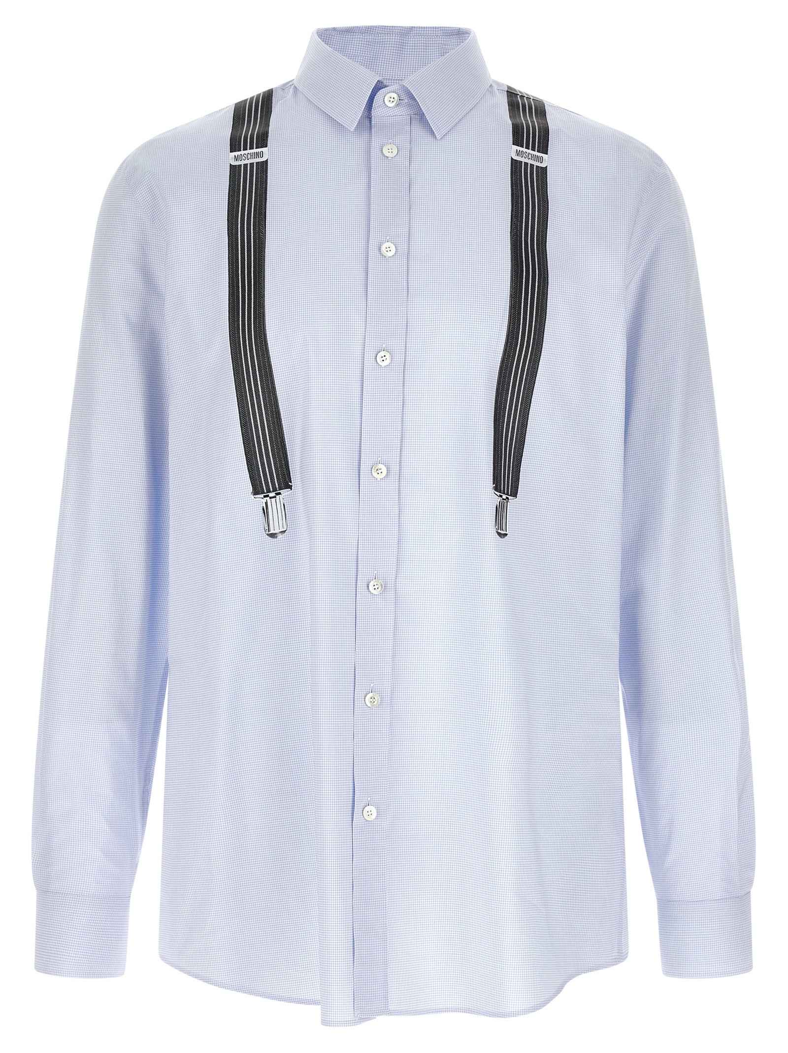 Moschino Blue Cotton Blouse