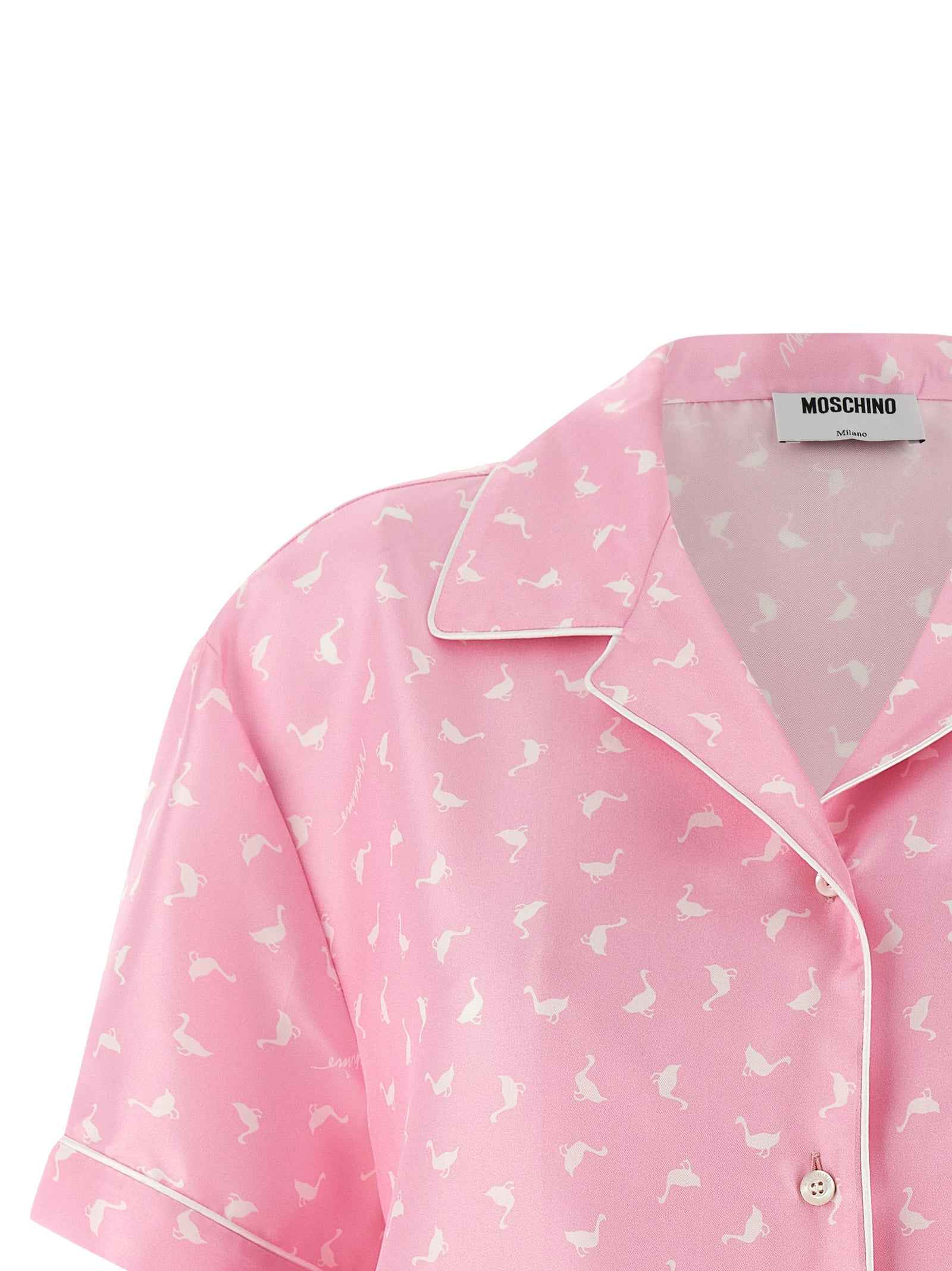 Moschino Multicolor Silk Blouse