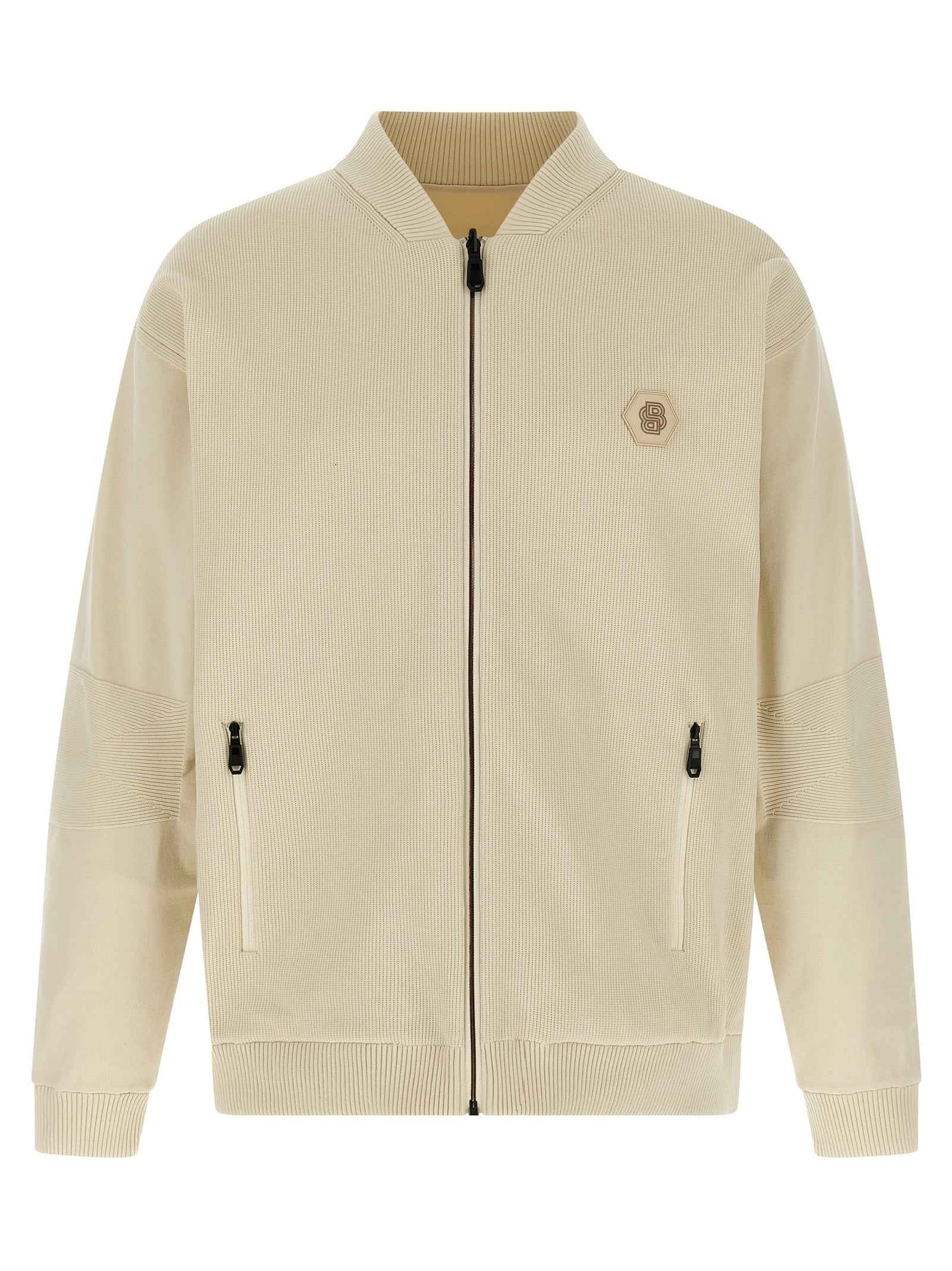 Hugo Boss Beige Polyamide Bomber