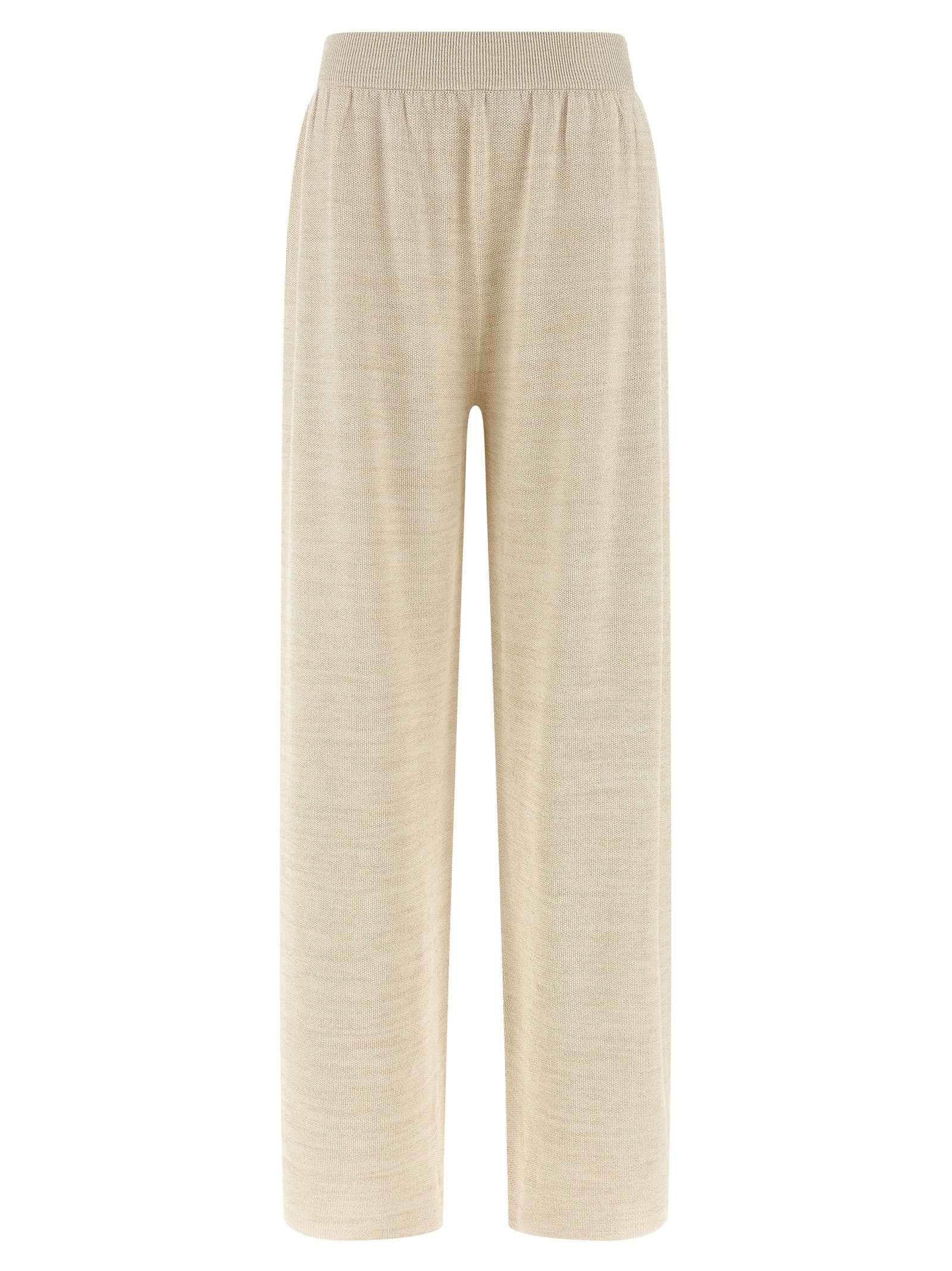 Fabiana Filippi Gold Cotton Casual Pants