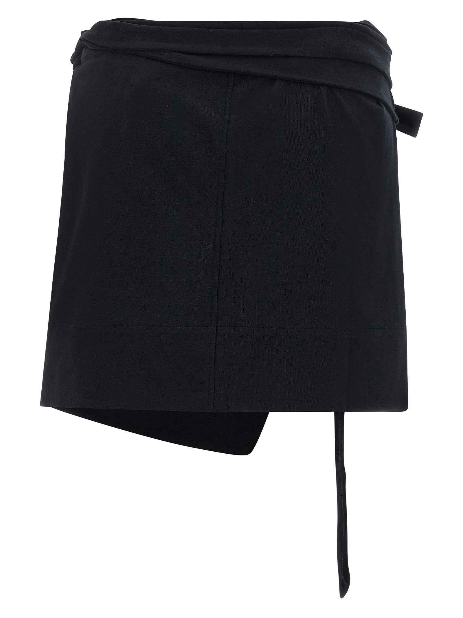 Isabel Marant Black Cotton Long Skirt