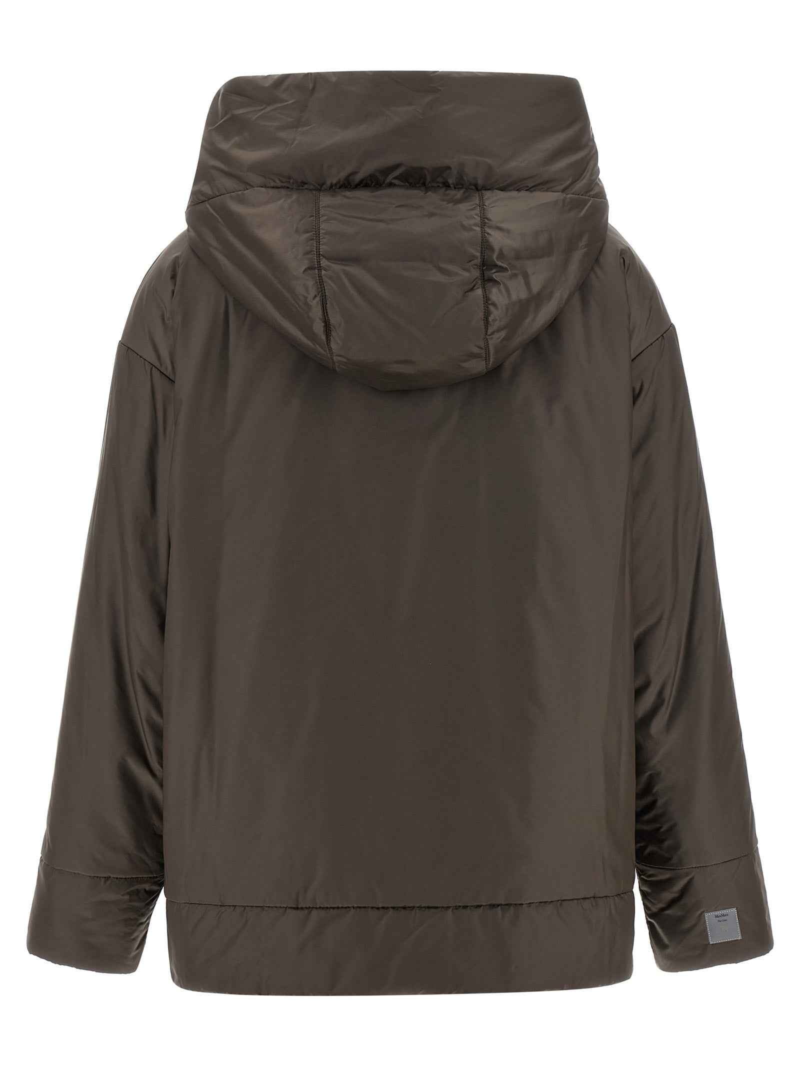 Max Mara Brown Polyester Shell Jacket