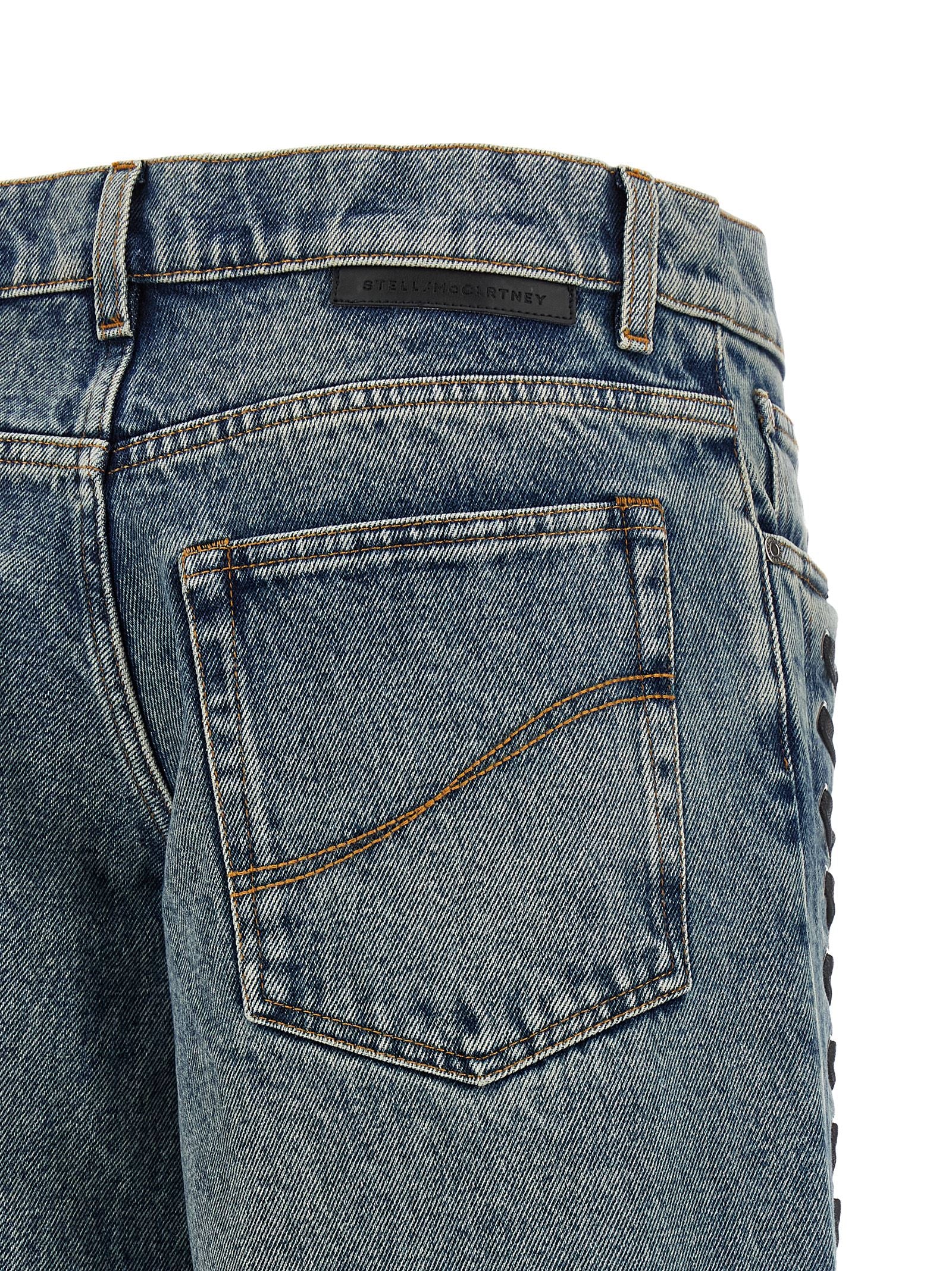 Stella McCartney Blue Cotton Jeans Denim