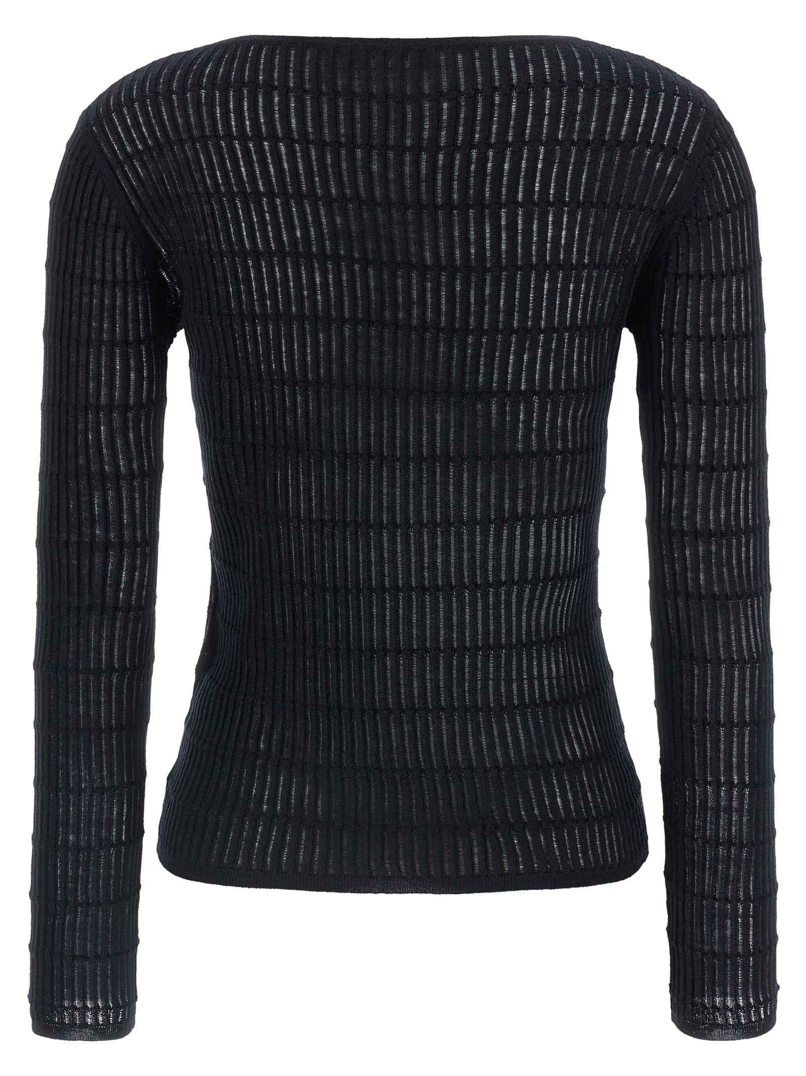 Max Mara Blue Silk Cardigan
