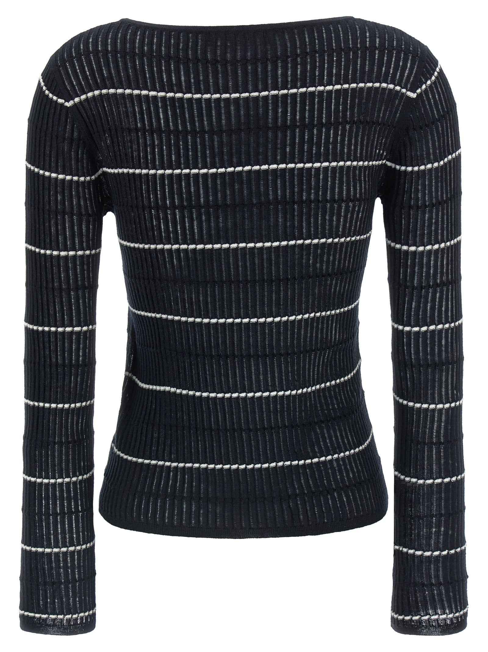 Max Mara Blue Silk Cardigan