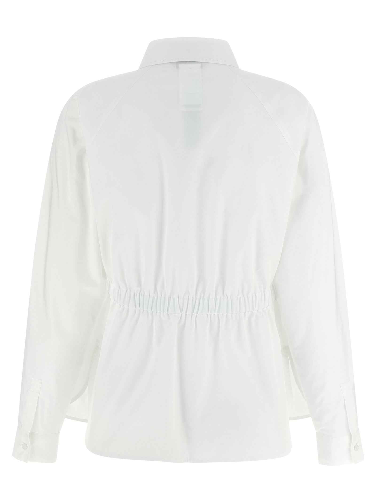 Max Mara White Cotton Blouse