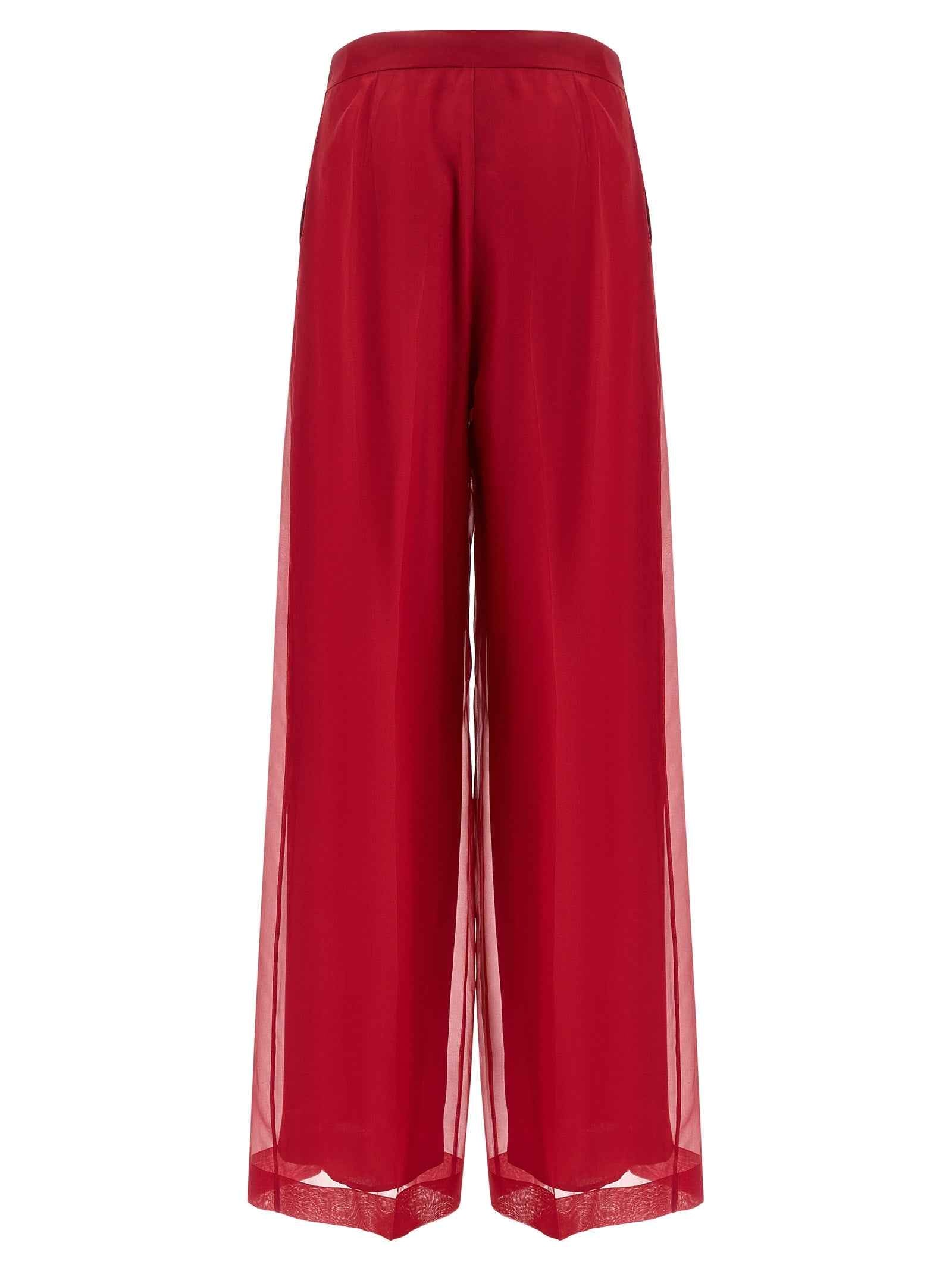Max Mara Multicolor Silk Casual Pants