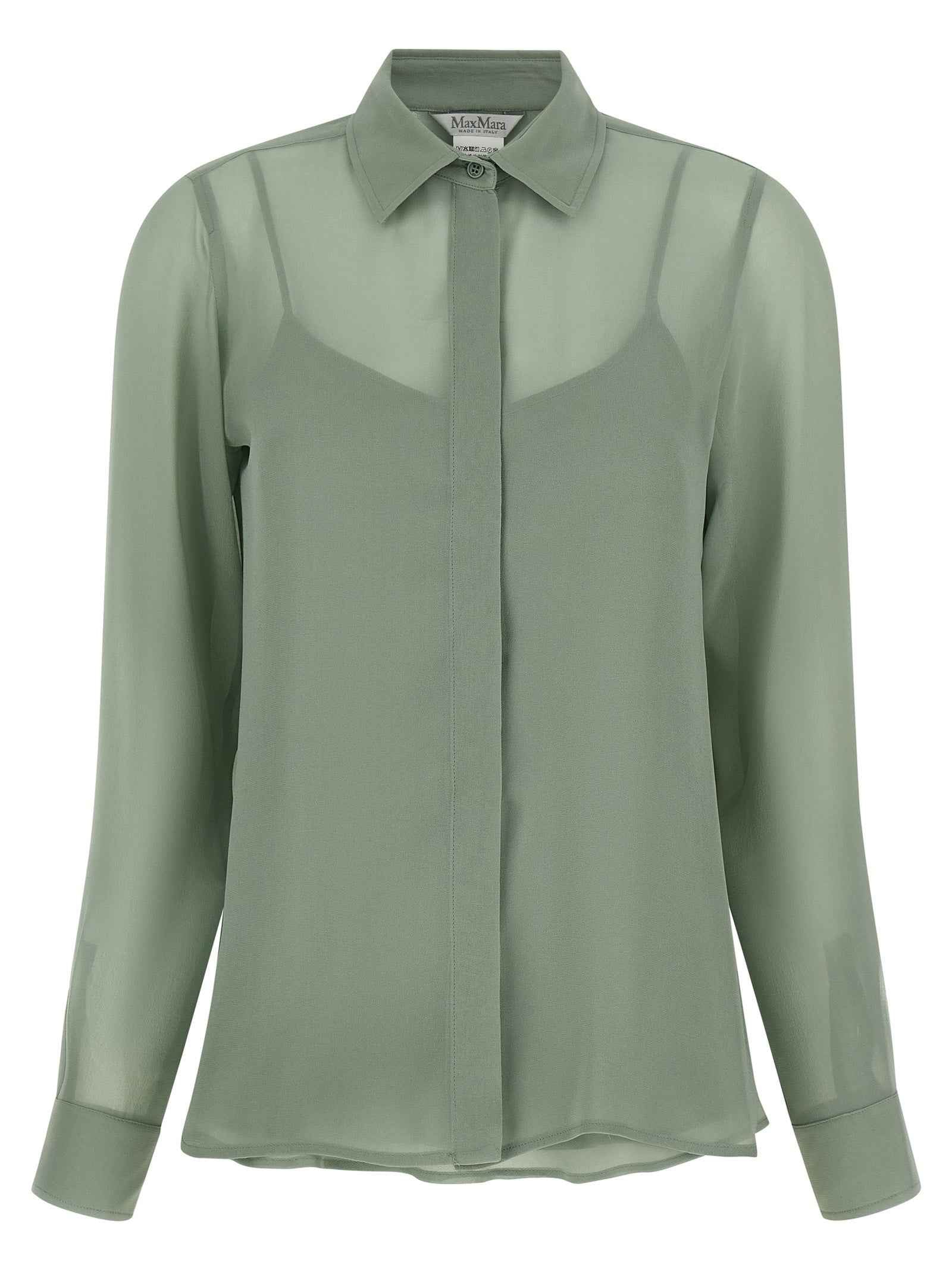 Max Mara Bicolor Silk Blouse