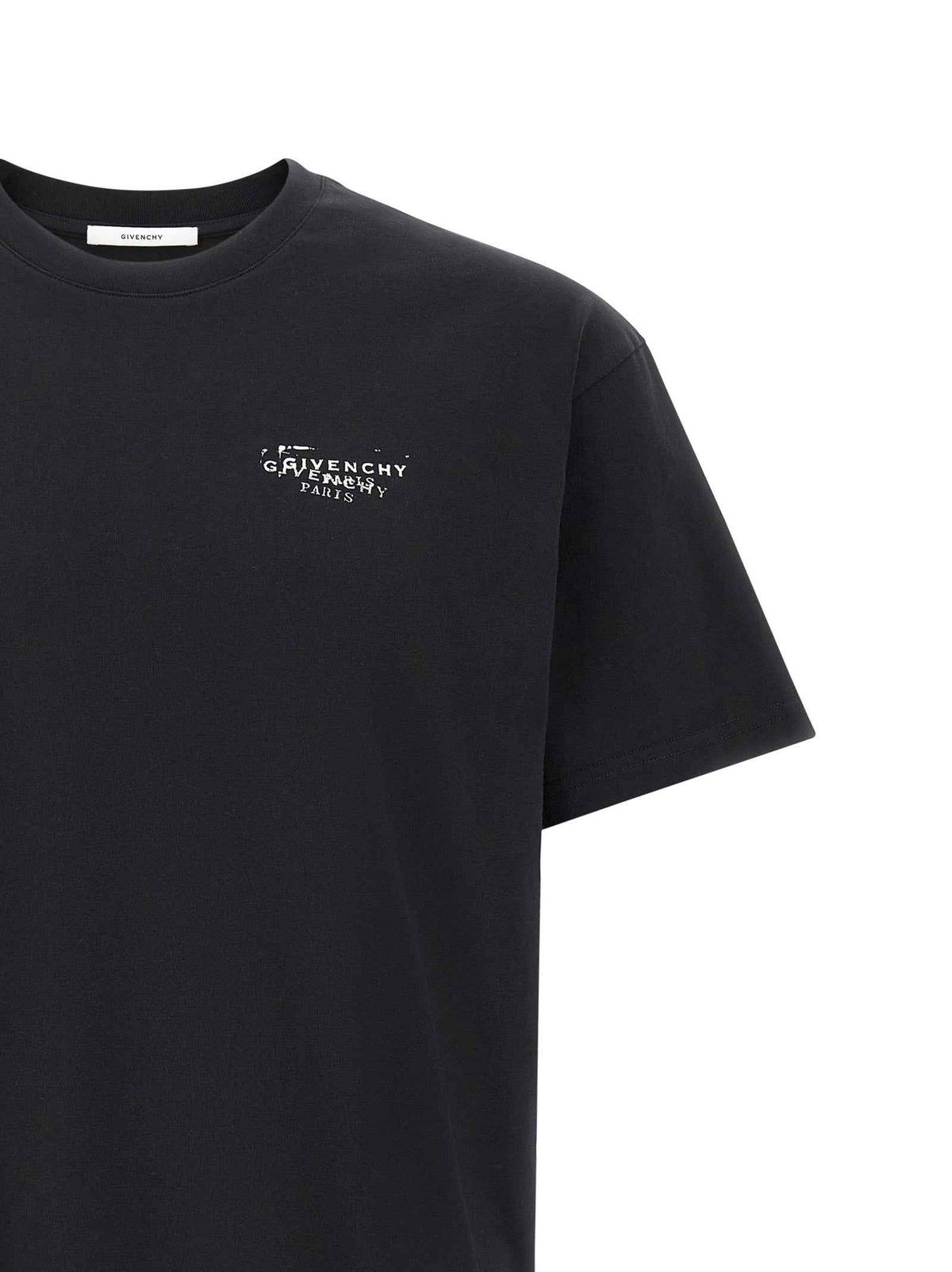 Givenchy Black Cotton T-Shirt