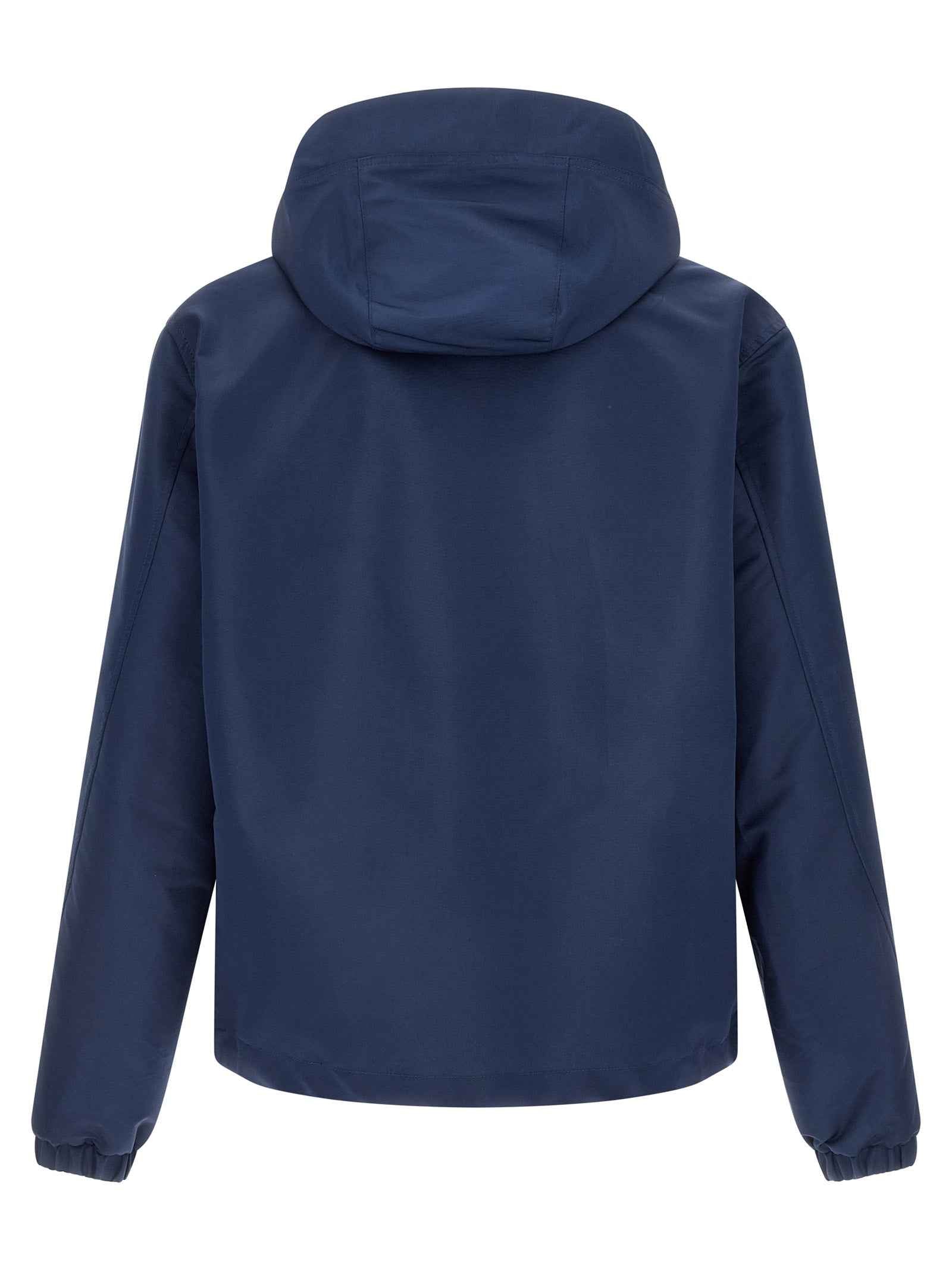 Givenchy Blue Polyester Shell Jacket