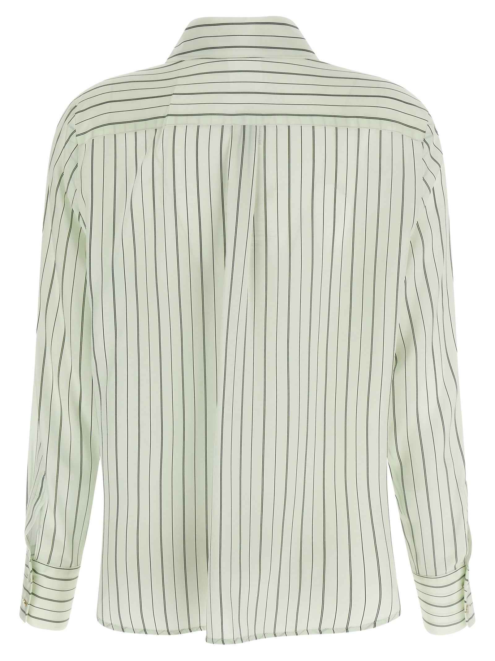 Max Mara Bicolor Silk Blouse