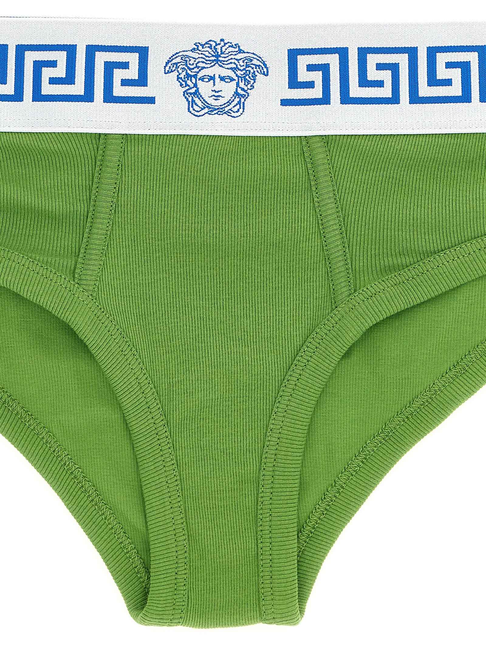 Versace Bicolor Cotton Briefs
