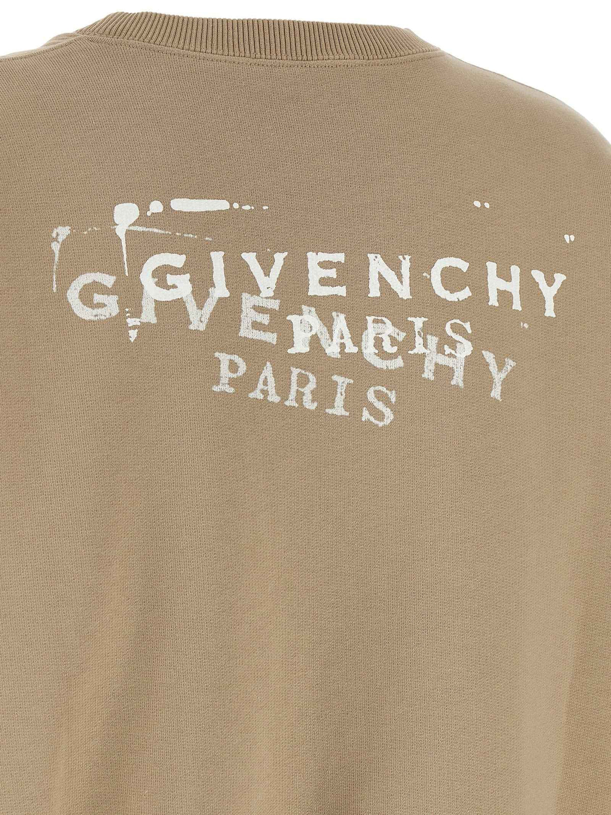 Givenchy Beige Cotton Sweatshirt