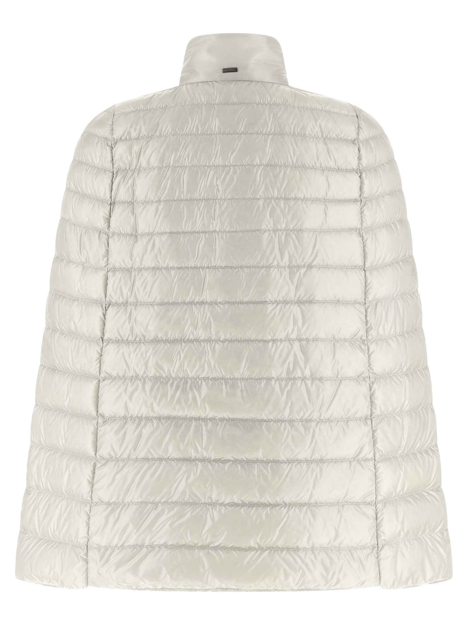 Herno Gray Polyamide Full-Length Jacket