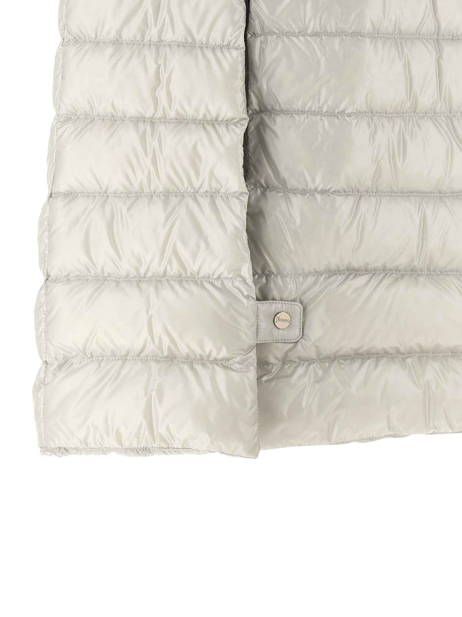 Herno Gray Polyamide Full-Length Jacket