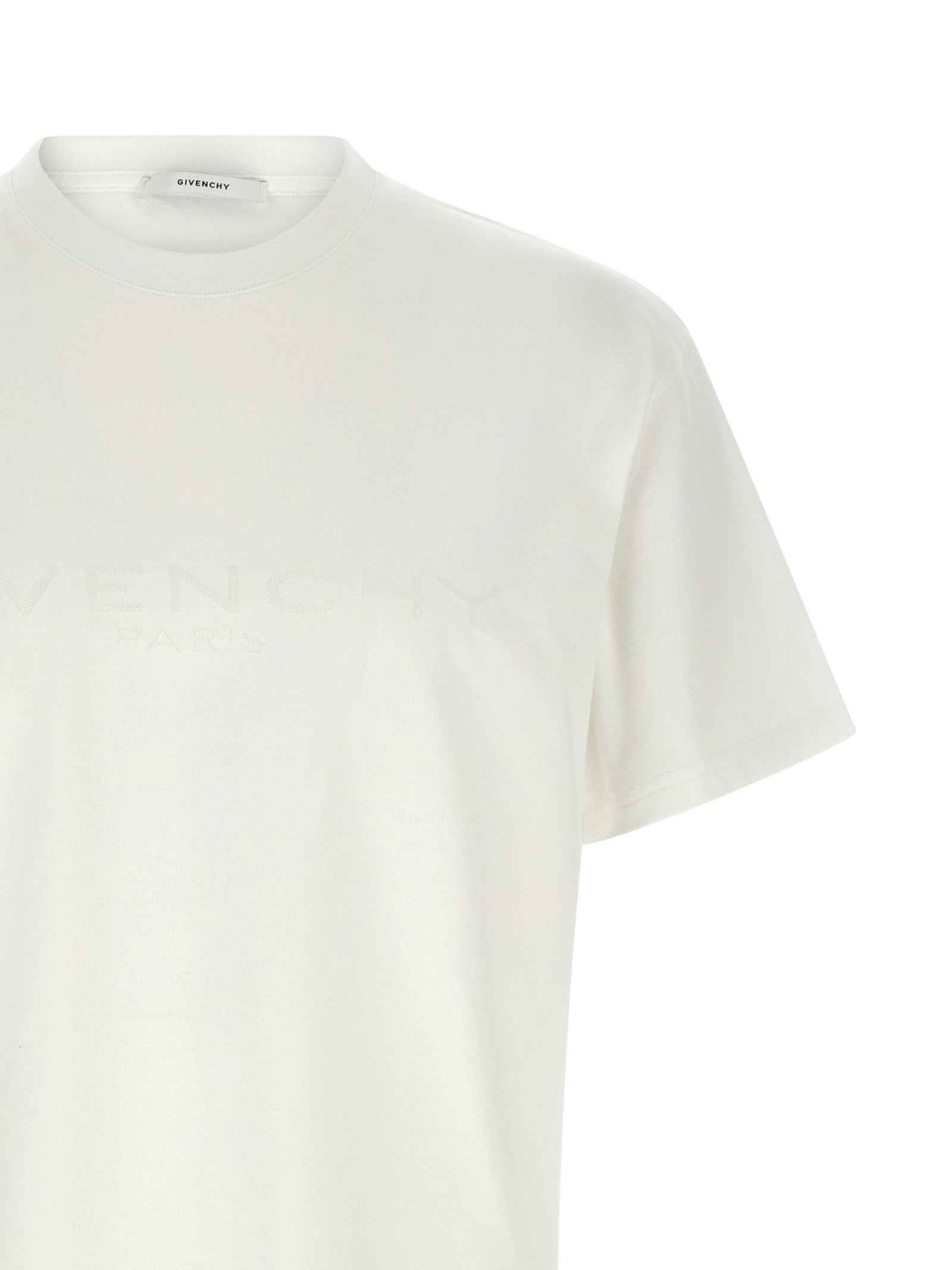 Givenchy White Cotton T-Shirt