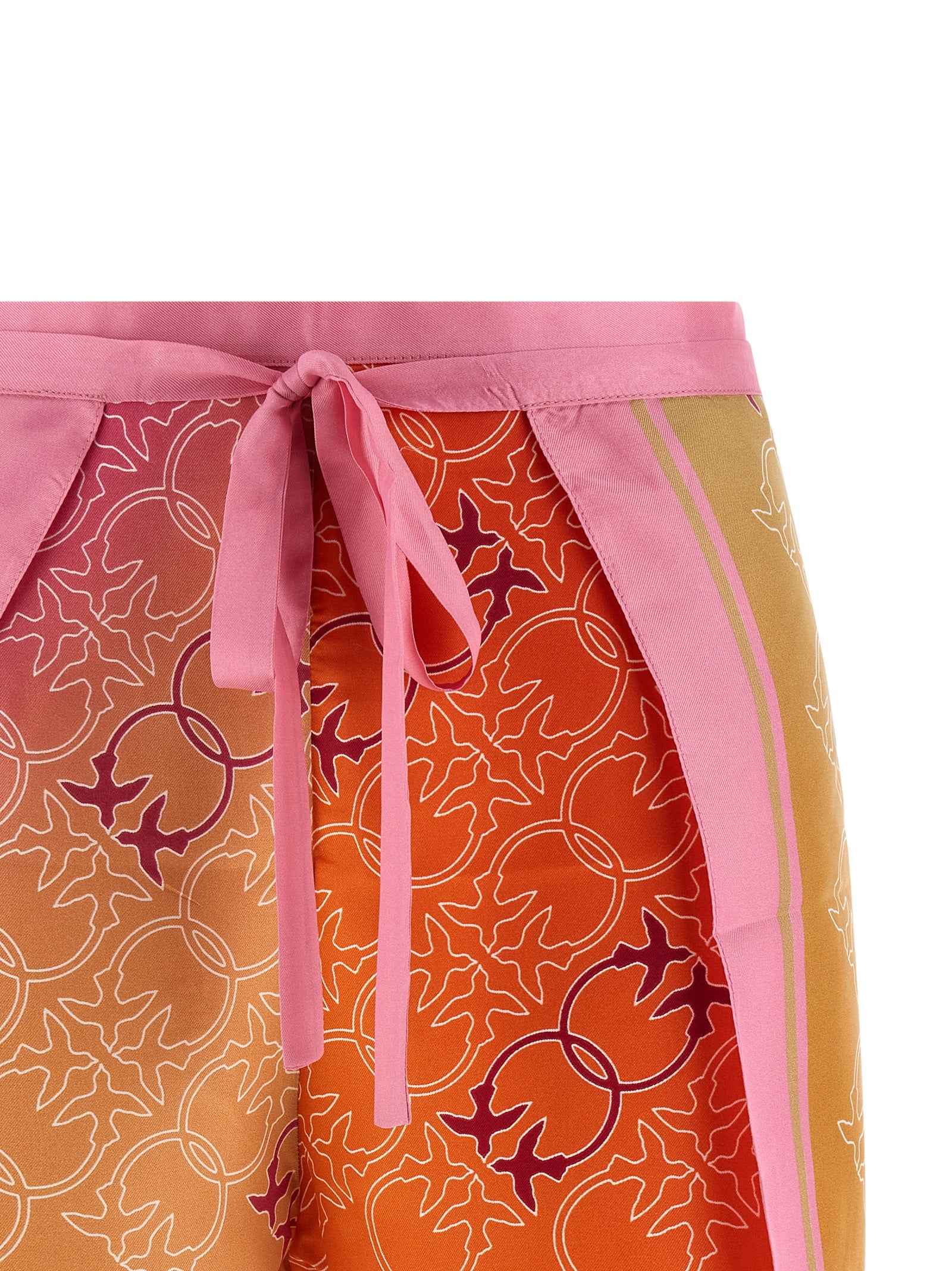 PINKO Multicolor Viscose Shorts