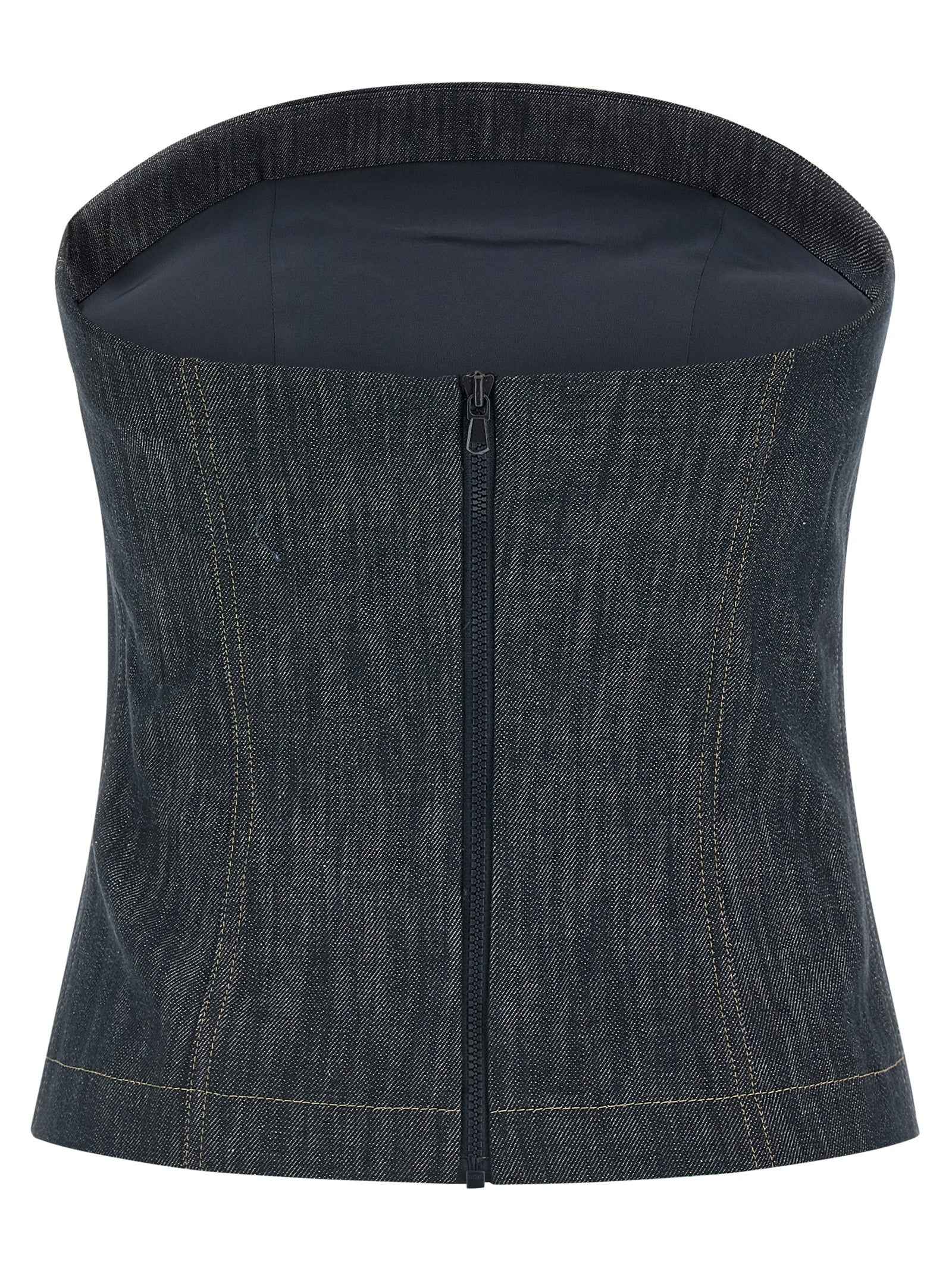 Brunello Cucinelli Blue Denim Shirt