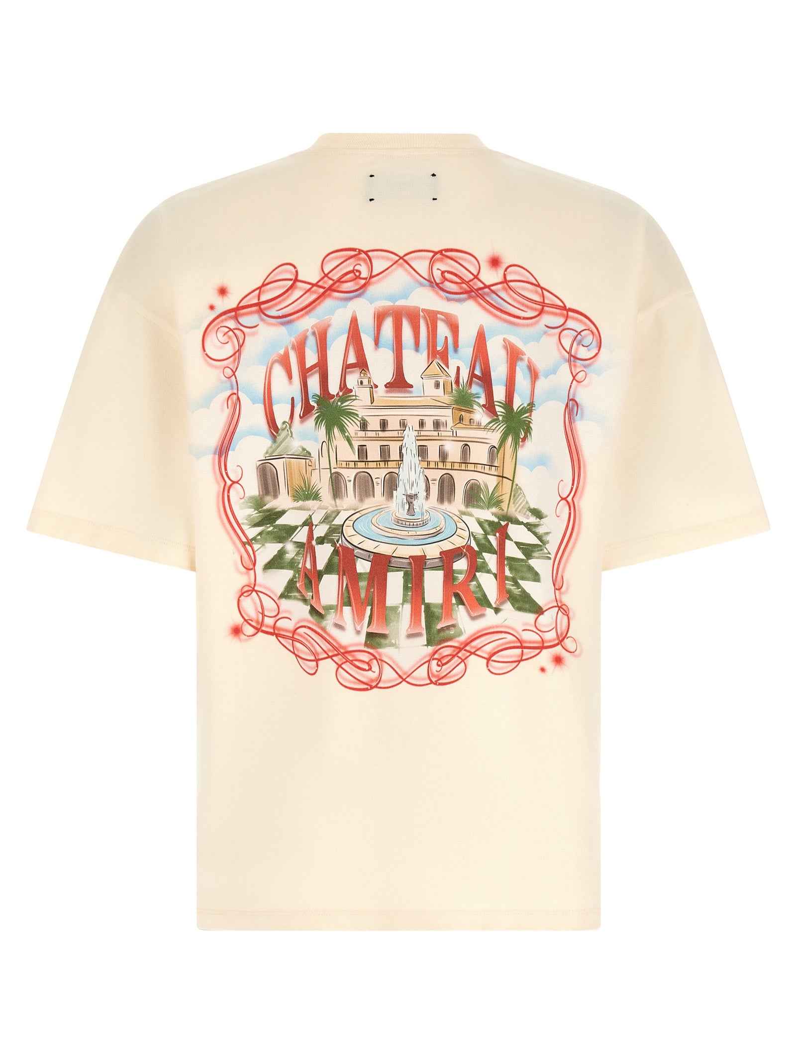 Amiri Beige Cotton T-Shirt