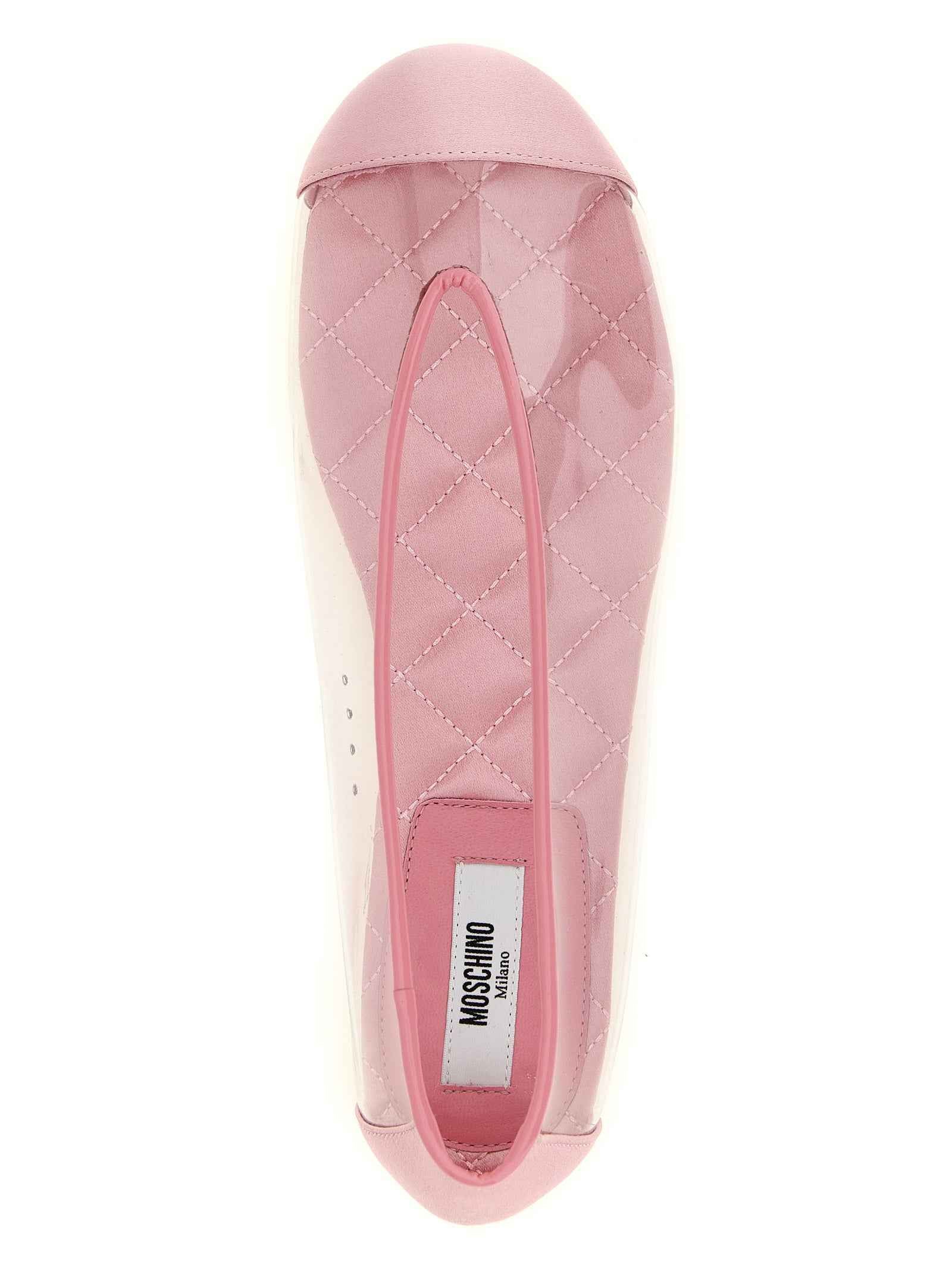 Moschino Multicolor Pvc Ballet Flats