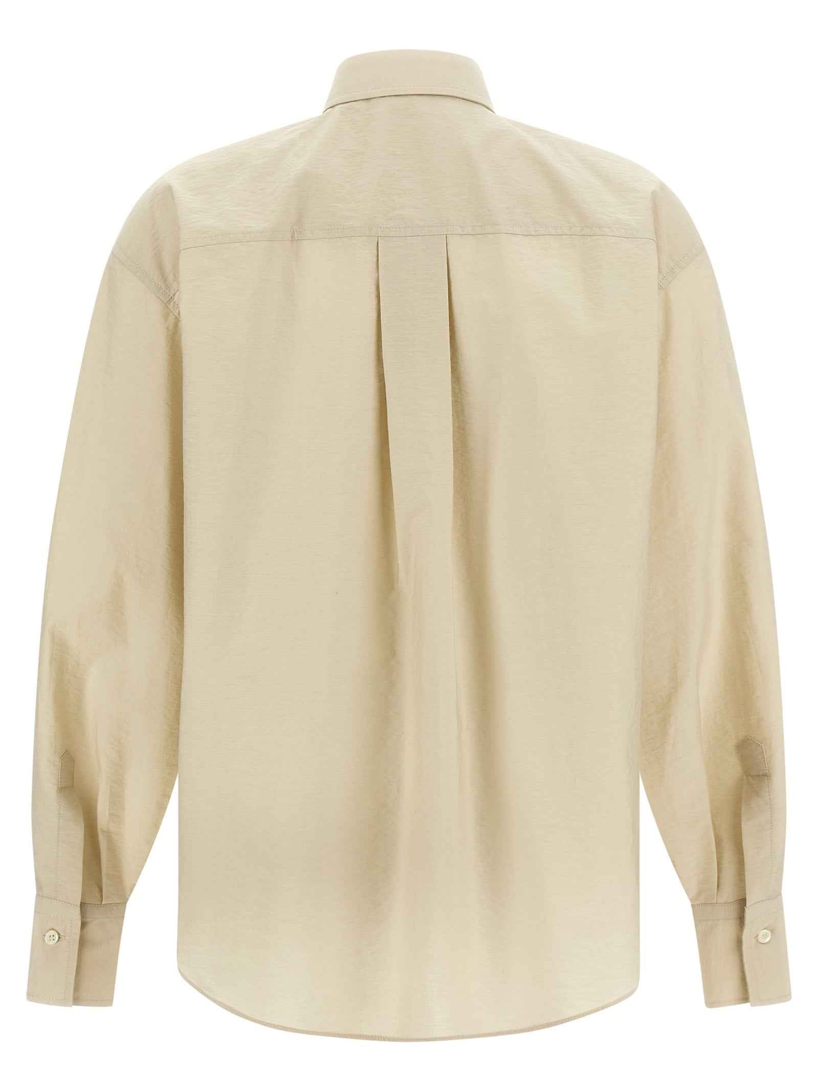 Brunello Cucinelli Beige Cotton Blouse