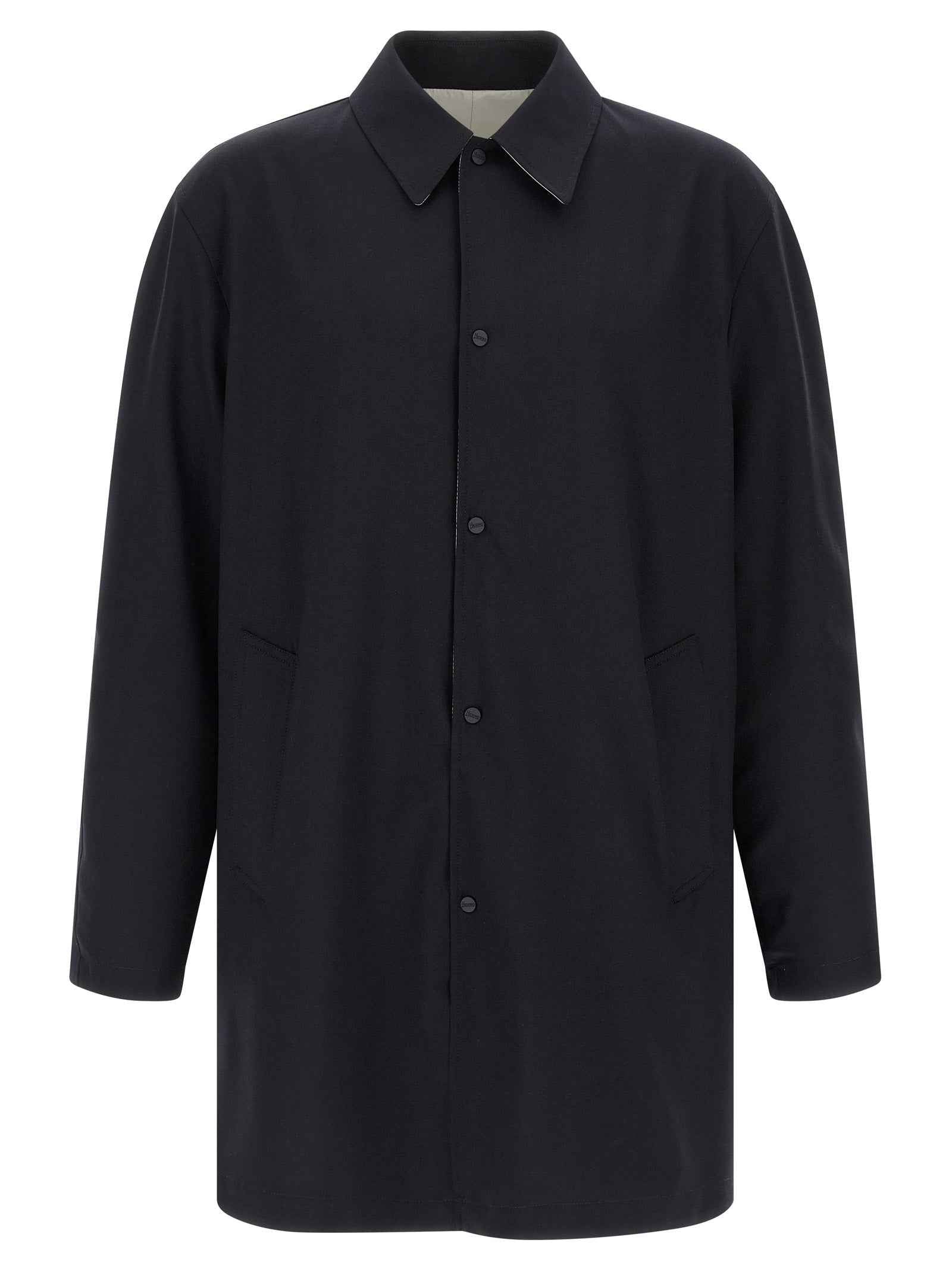 Herno Multicolor Polyester Coat