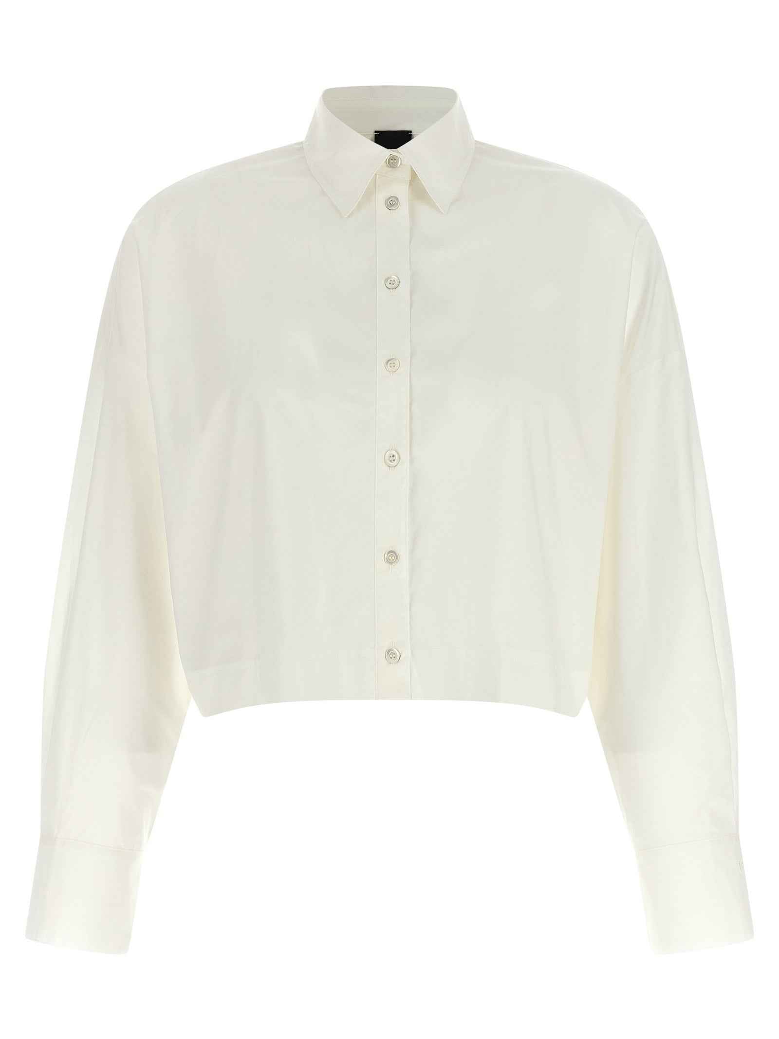 PINKO White Cotton Blouse