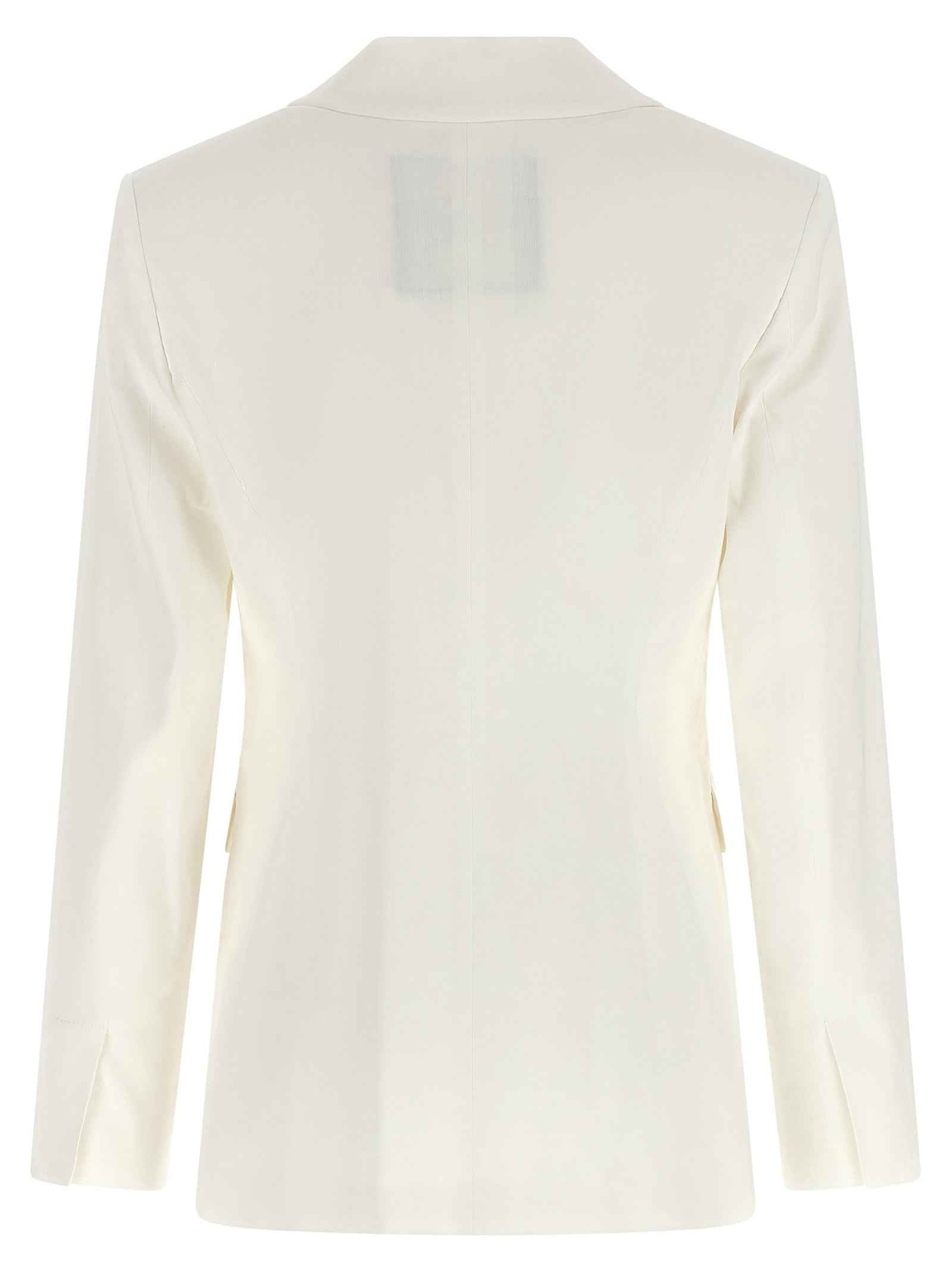 PINKO White Linen Blazer
