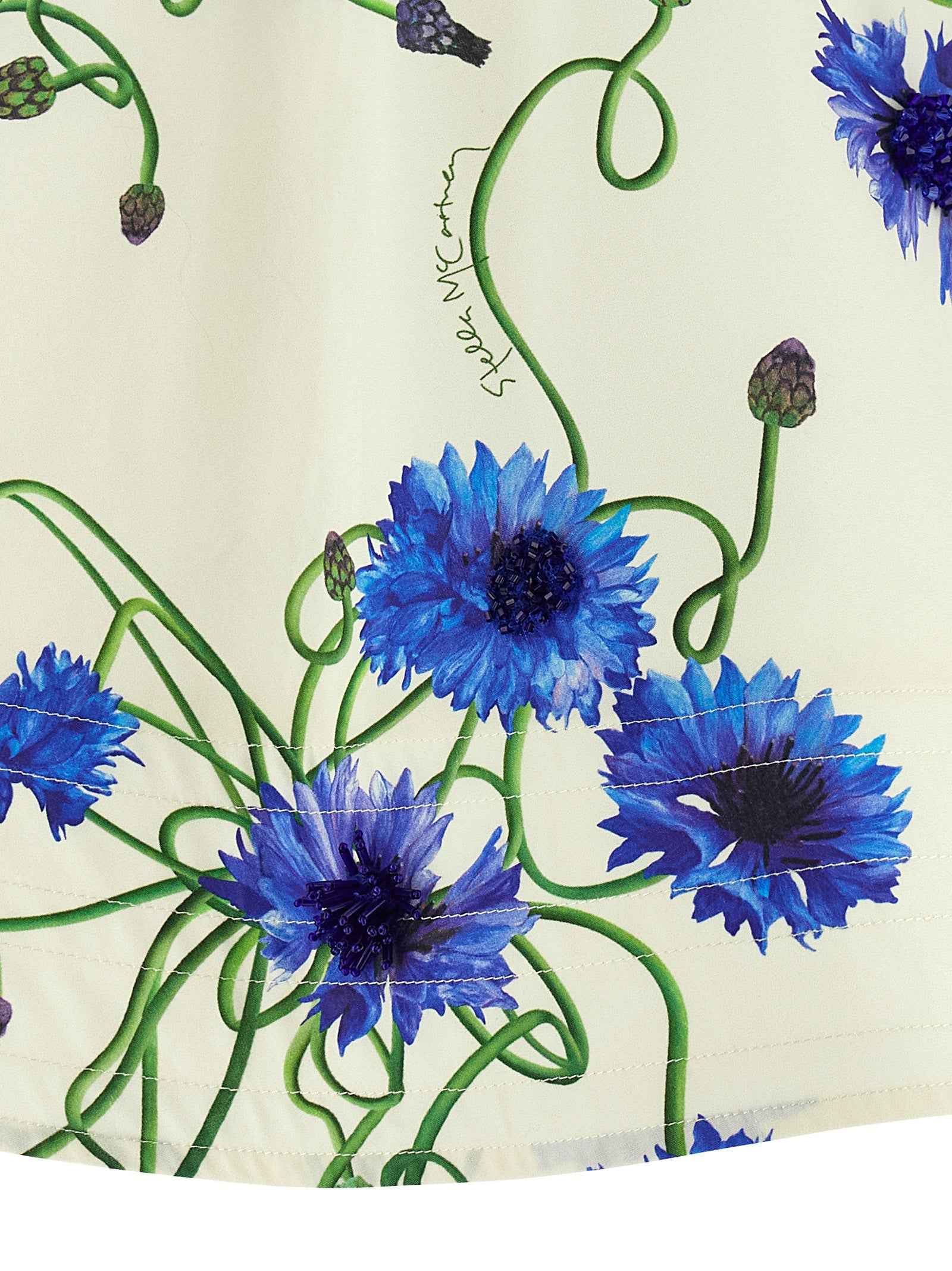 Stella McCartney Blue Cotton Blouse