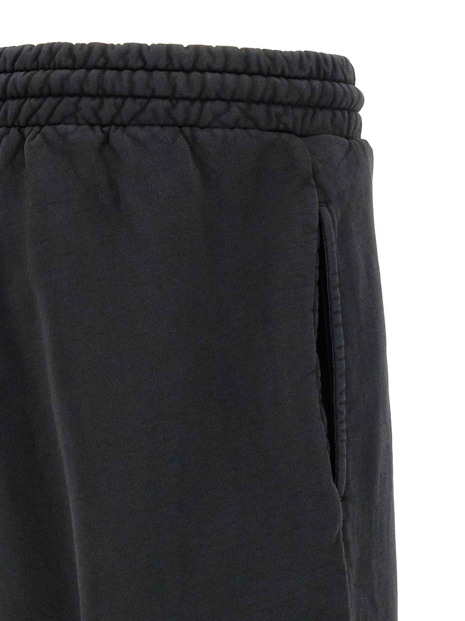 Fear Of God Black Cotton Joggers (Workout Pants)