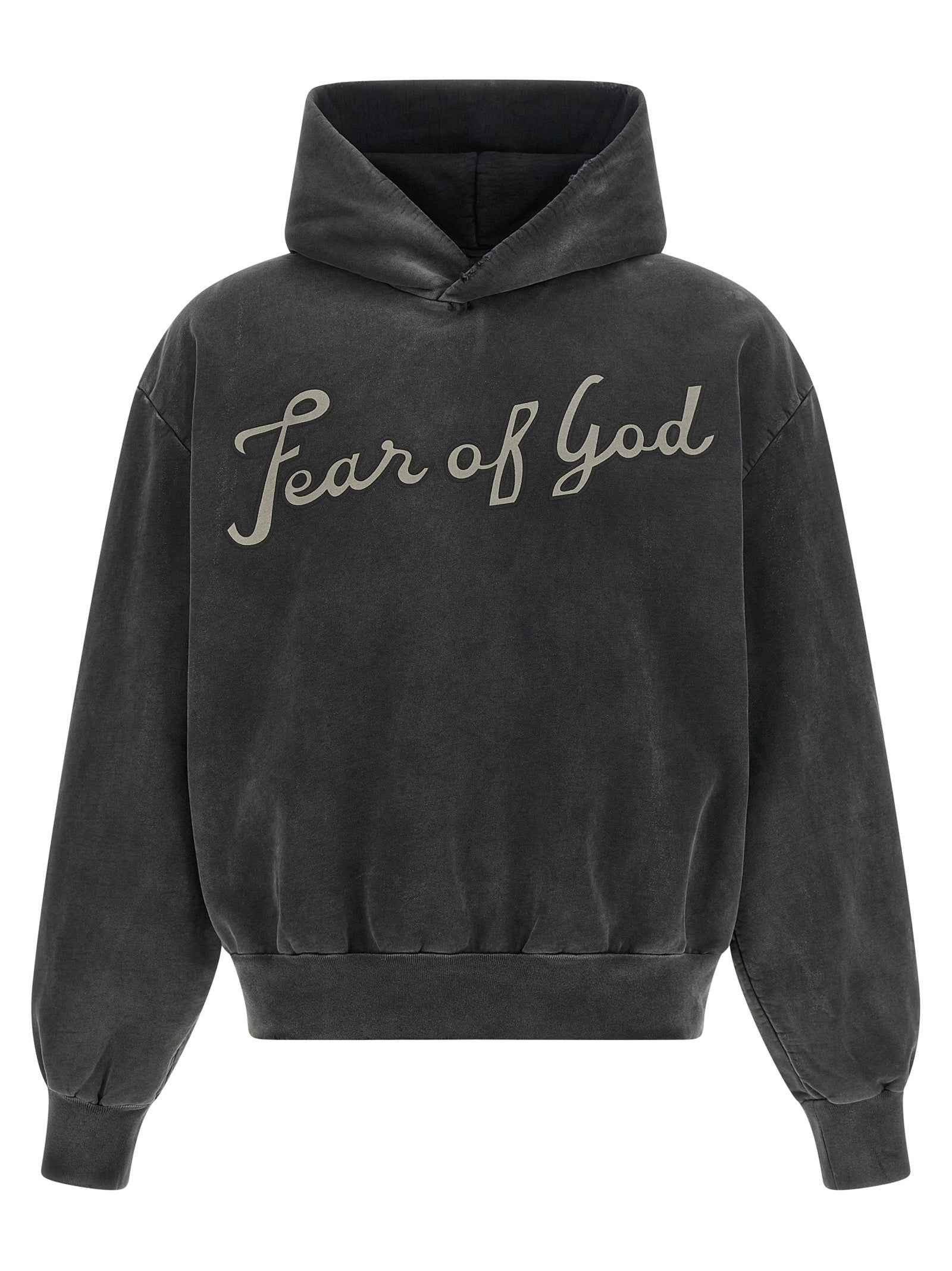 Fear Of God Black Cotton Sweatshirt