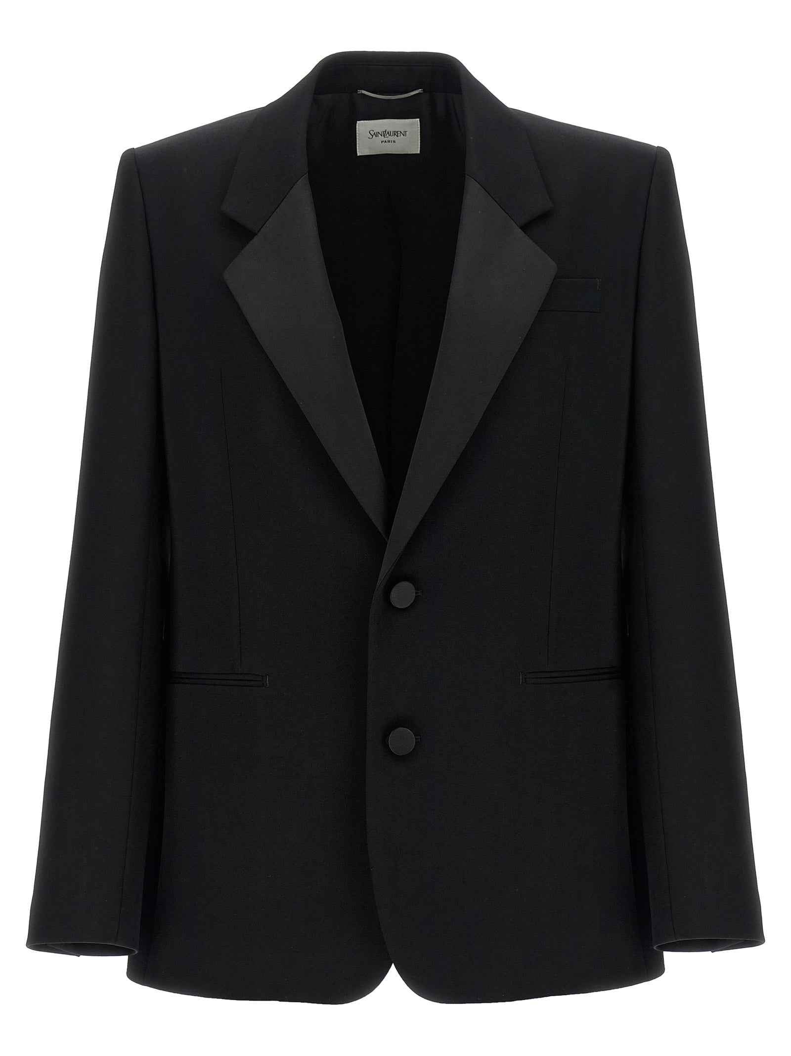 Saint Laurent Black Wool Blazer