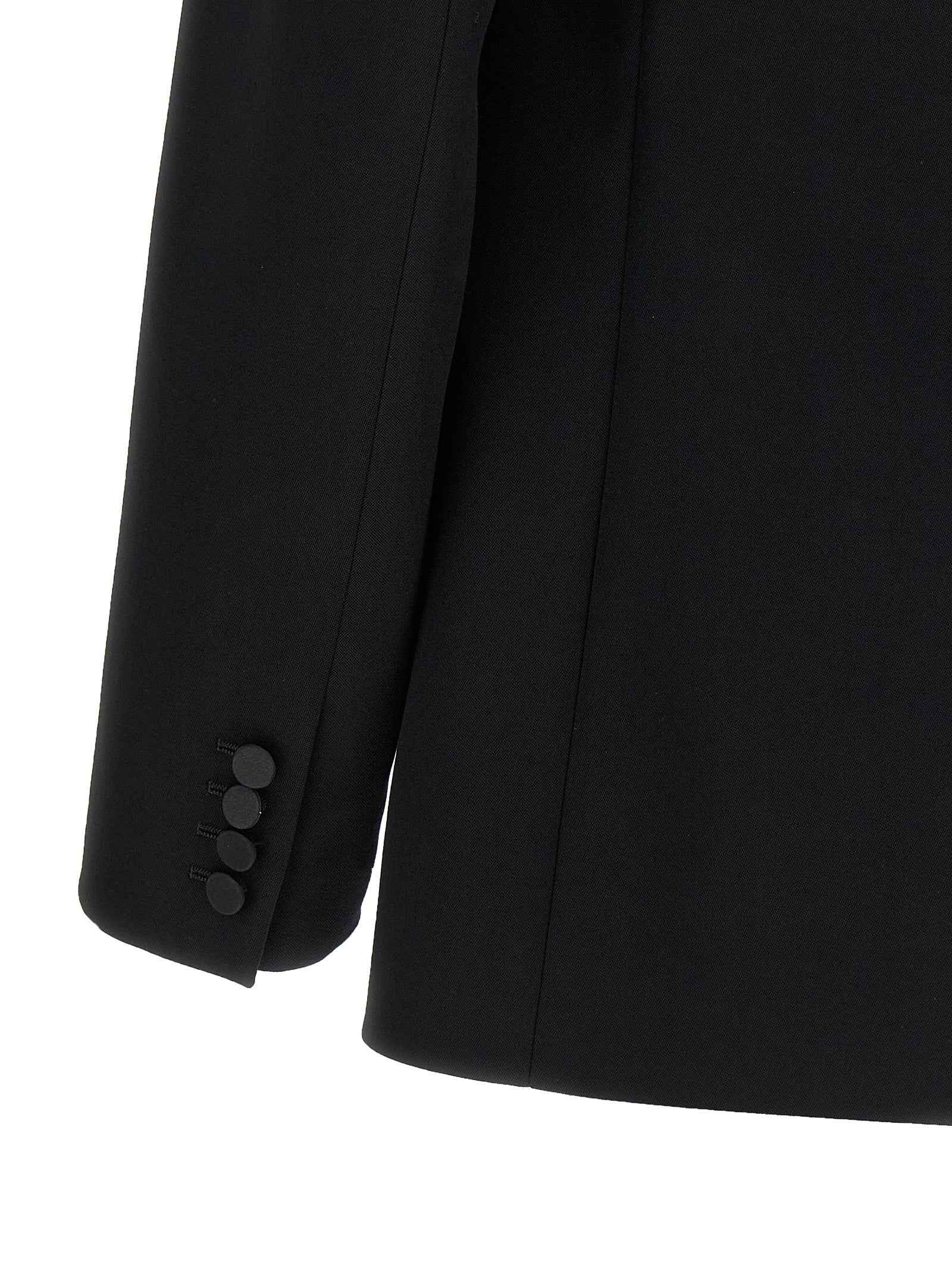 Saint Laurent Black Wool Blazer