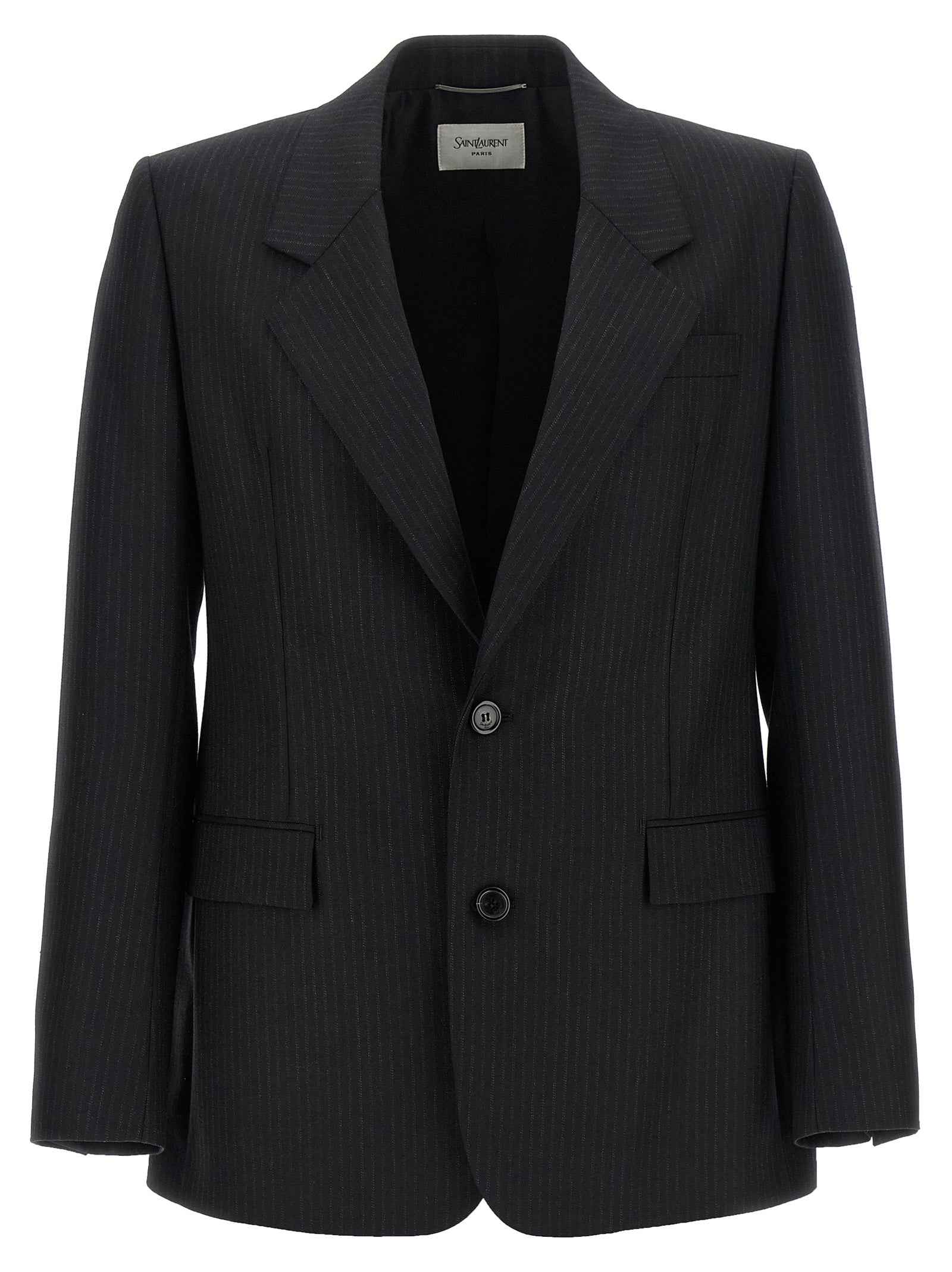 Saint Laurent Black Wool Blazer