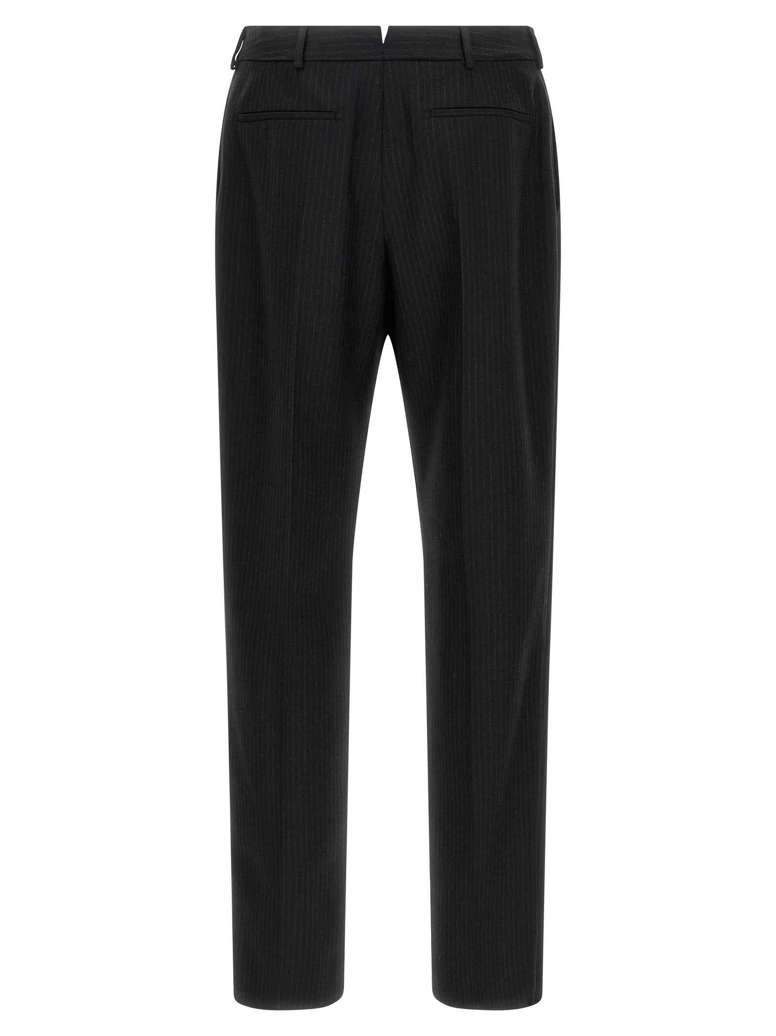 Saint Laurent Black Wool Dress Pants