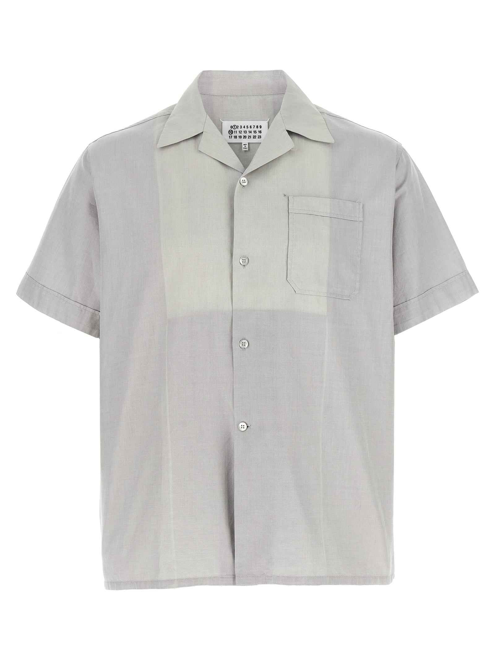 Maison Margiela Gray Cotton Blouse