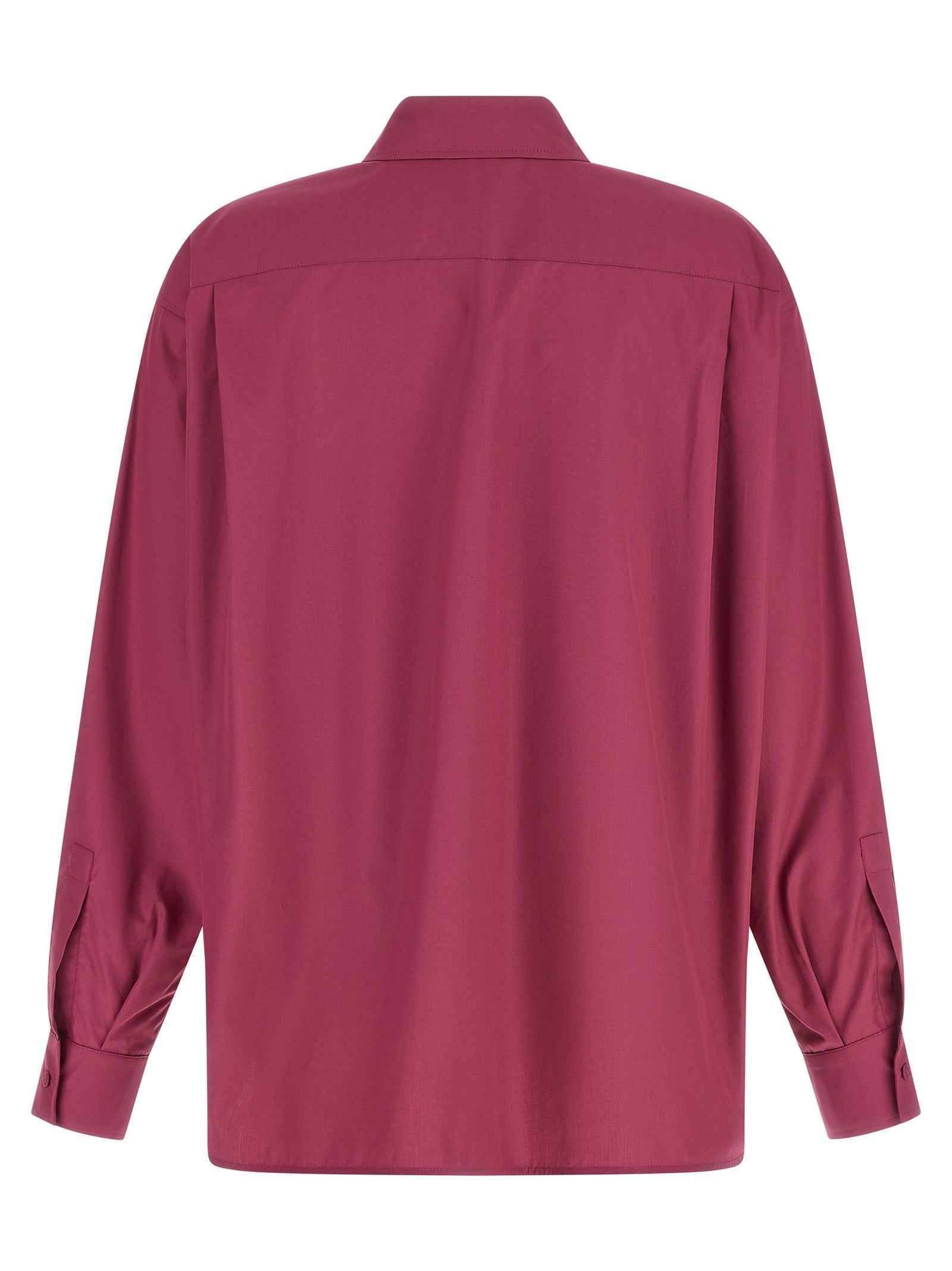 Max Mara Fuchsia Cotton Blouse