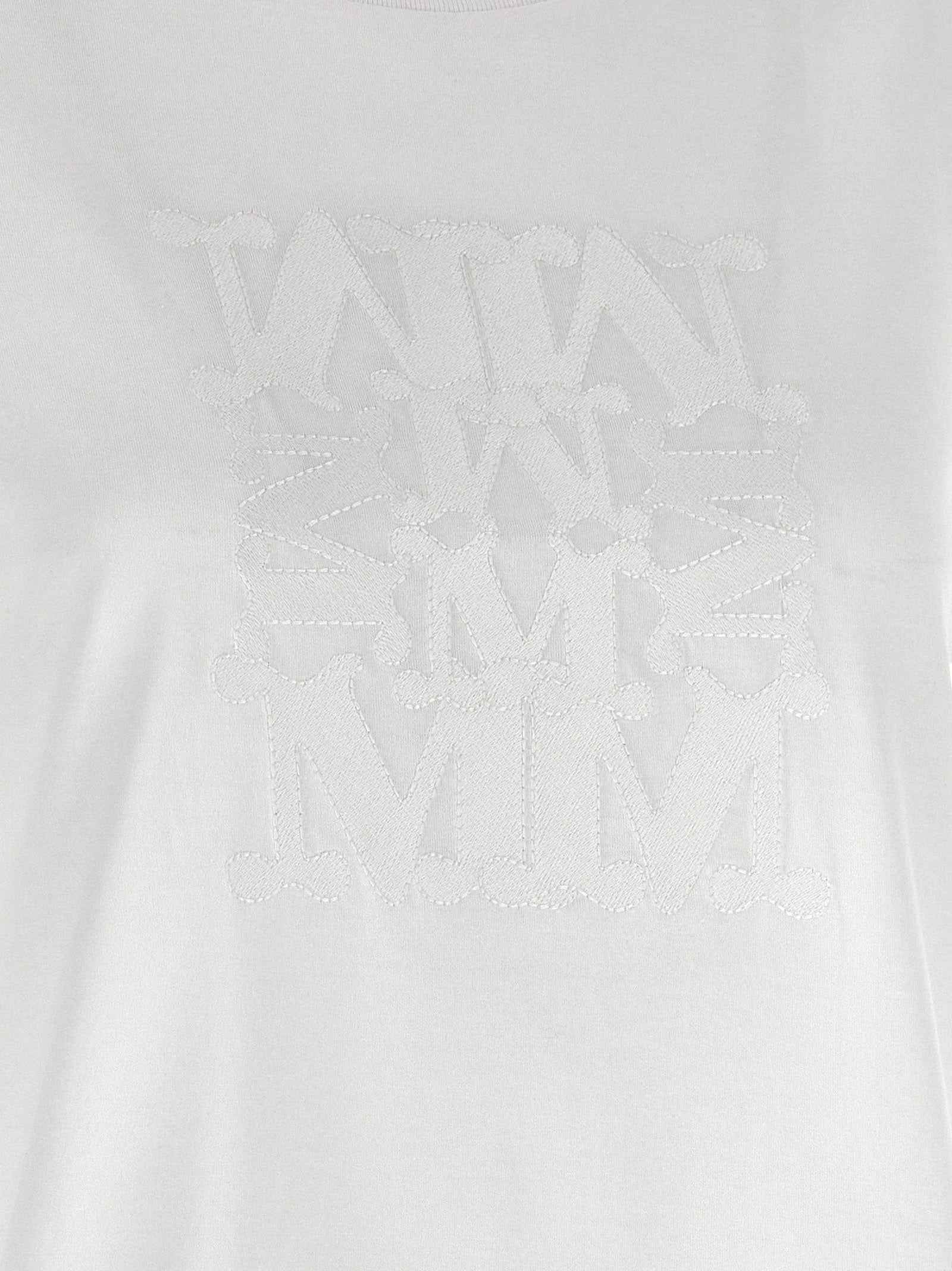 Max Mara White Cotton T-Shirt