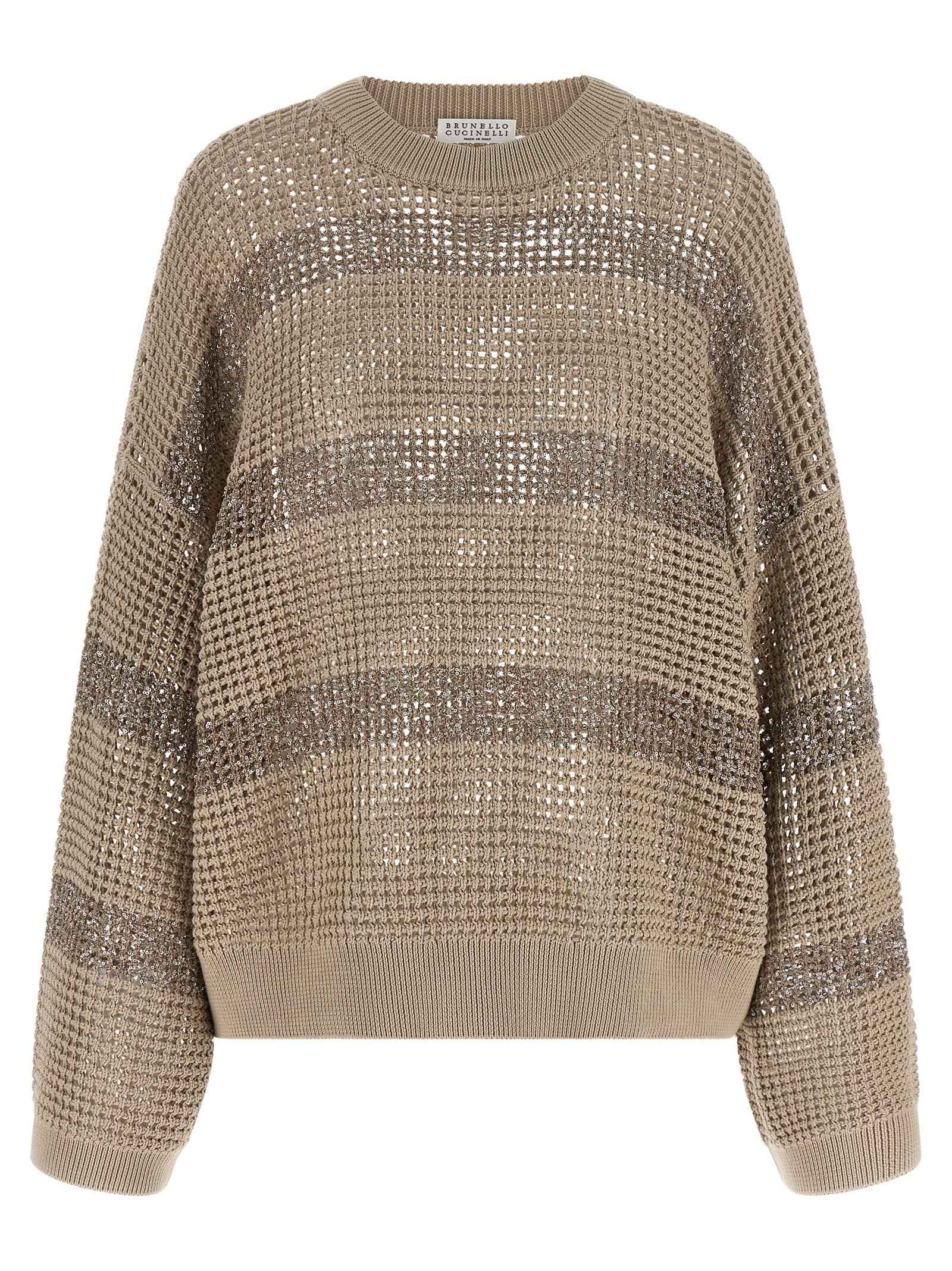 Brunello Cucinelli Gray Cotton Cardigan