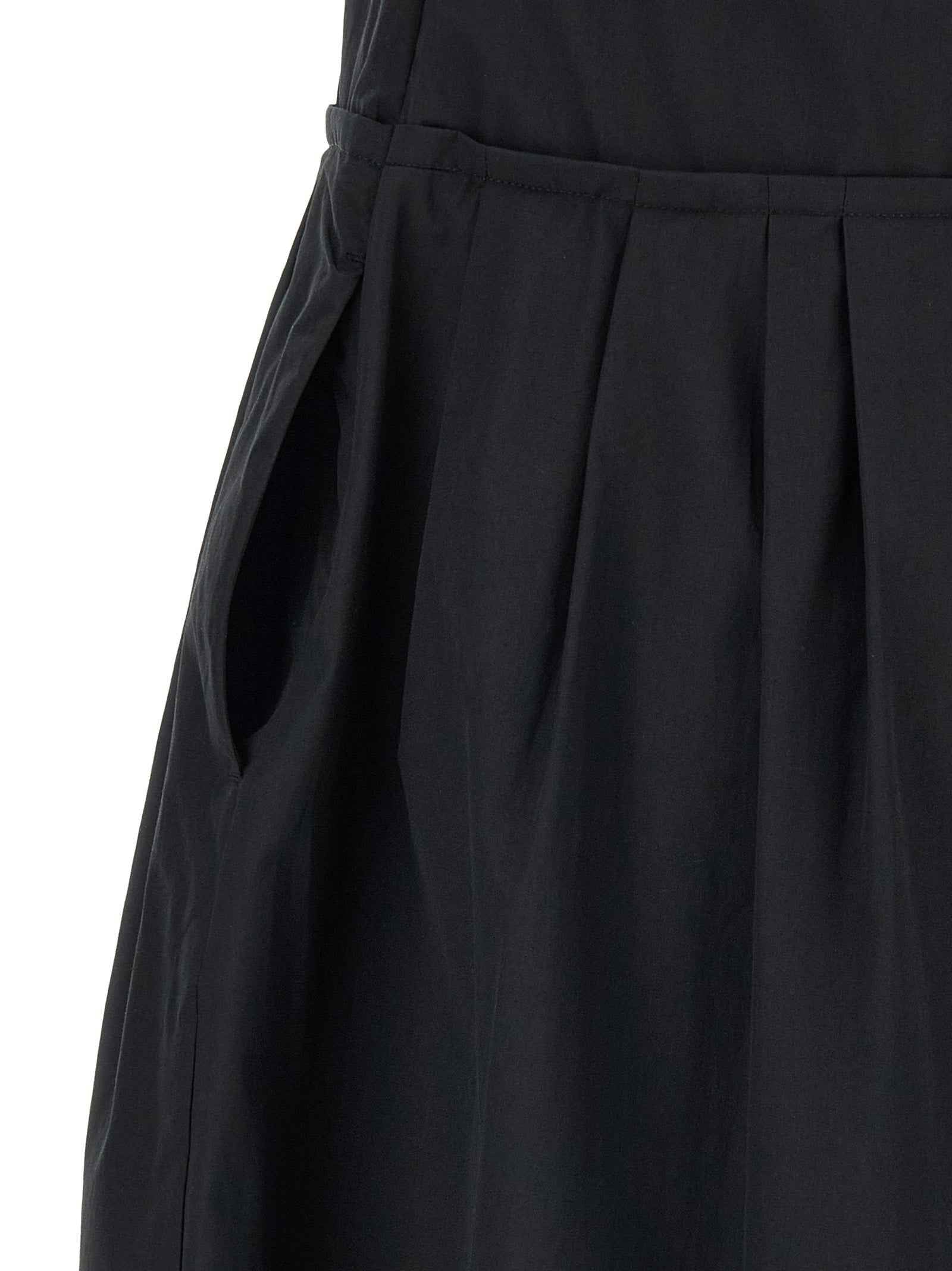Max Mara Black Cotton Jumpsuit